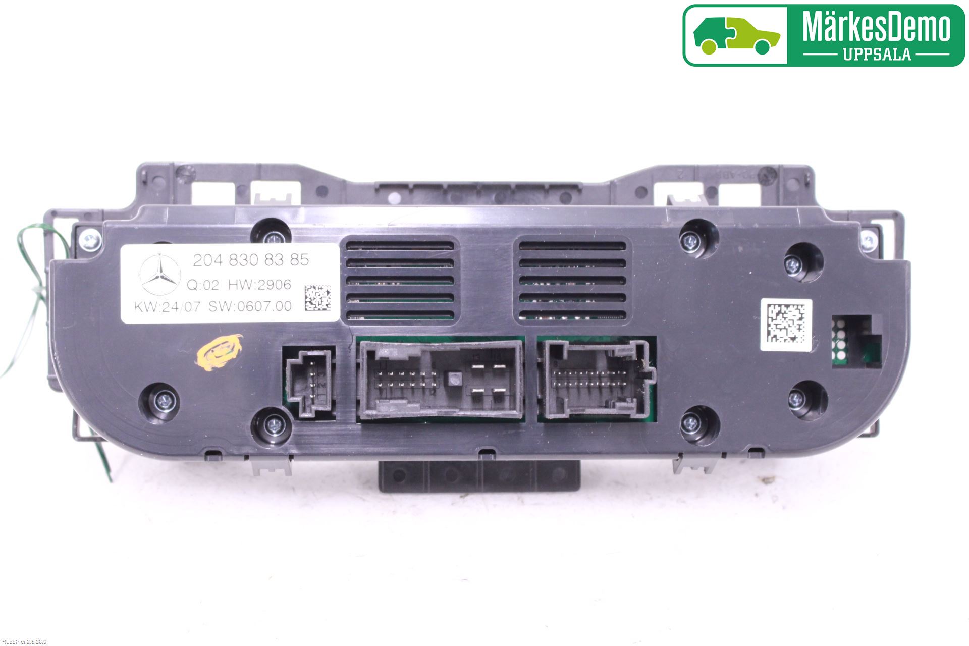 Mercedes-Benz MB C-KLASS (W204) 07-15 Varme Ac Betjening-Display
