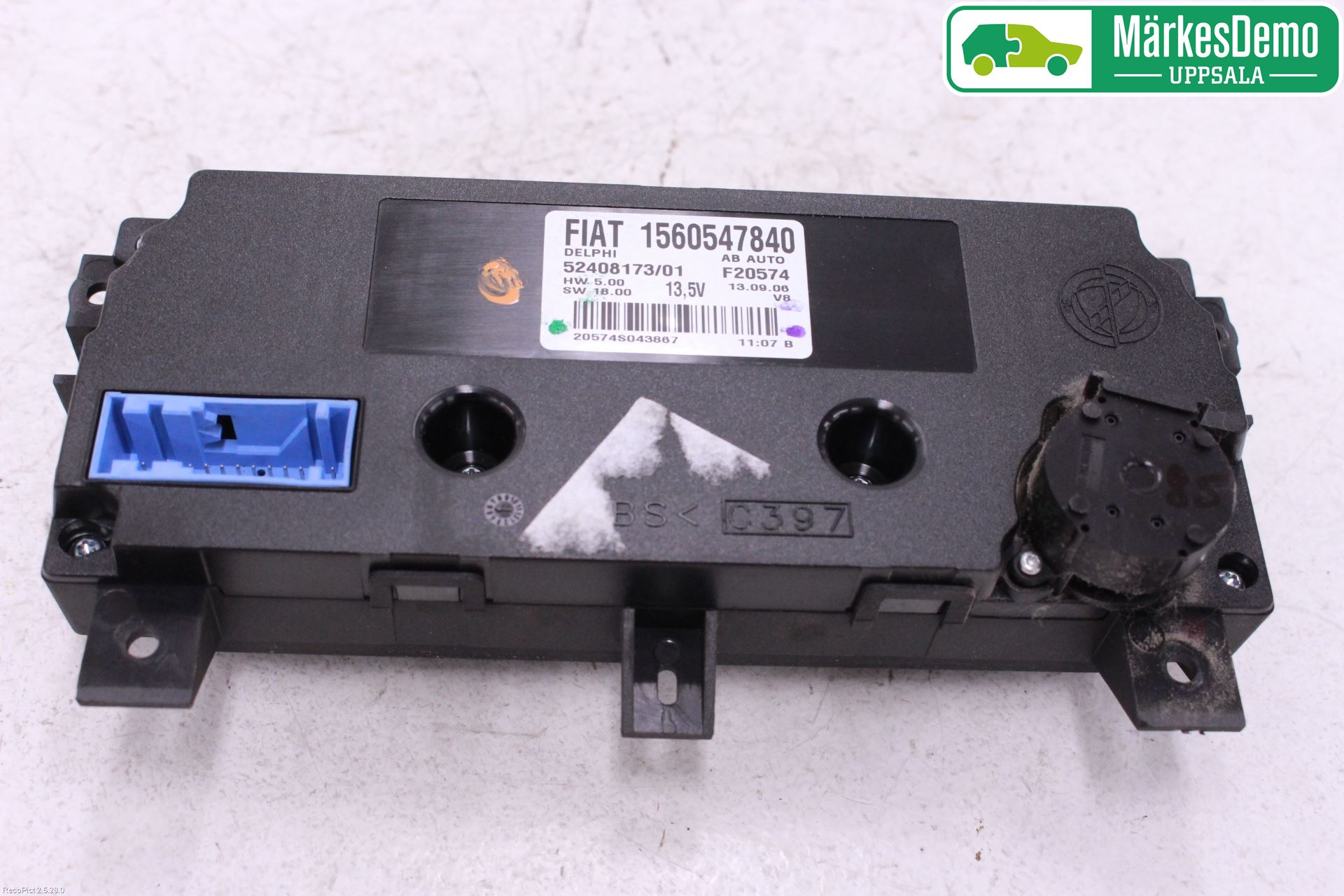 Alfa 159 Varme Ac Betjening-Display