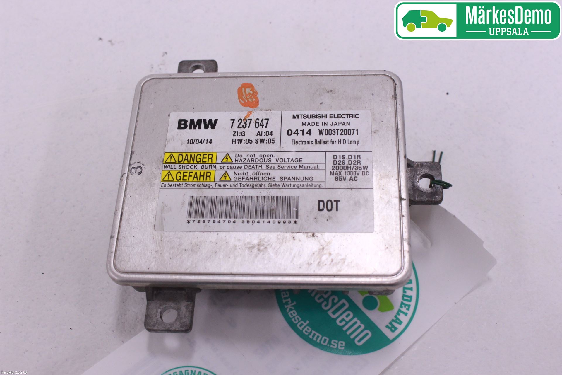 BMW 3 E90/91 SED/TOU 05-12 Styreenhet Xenon