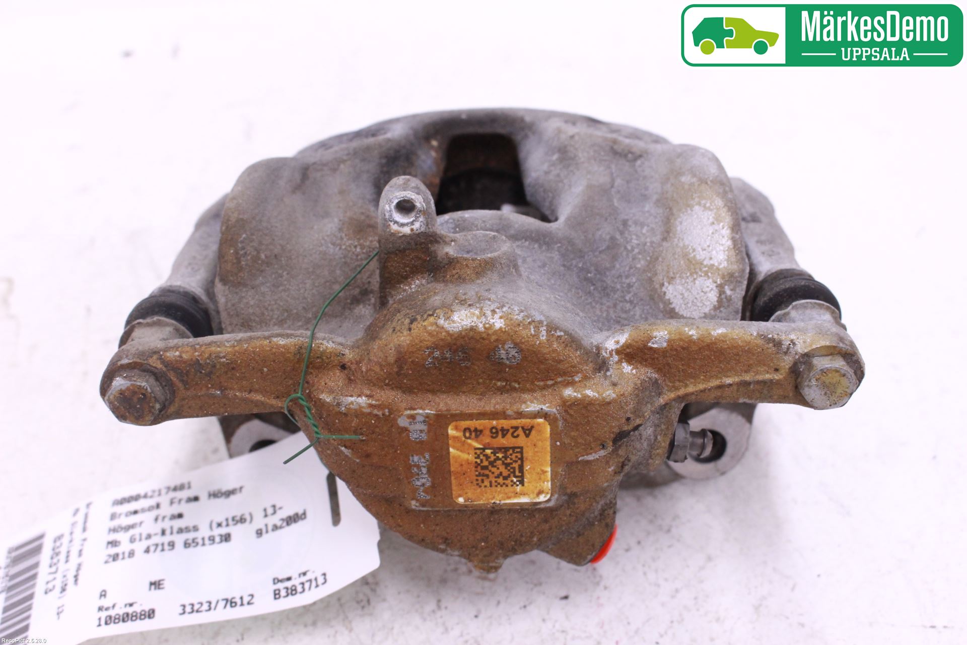 Mercedes-Benz MB GLA-KLASS (X156) 13-20 Bremsecaliper Foran Høyre