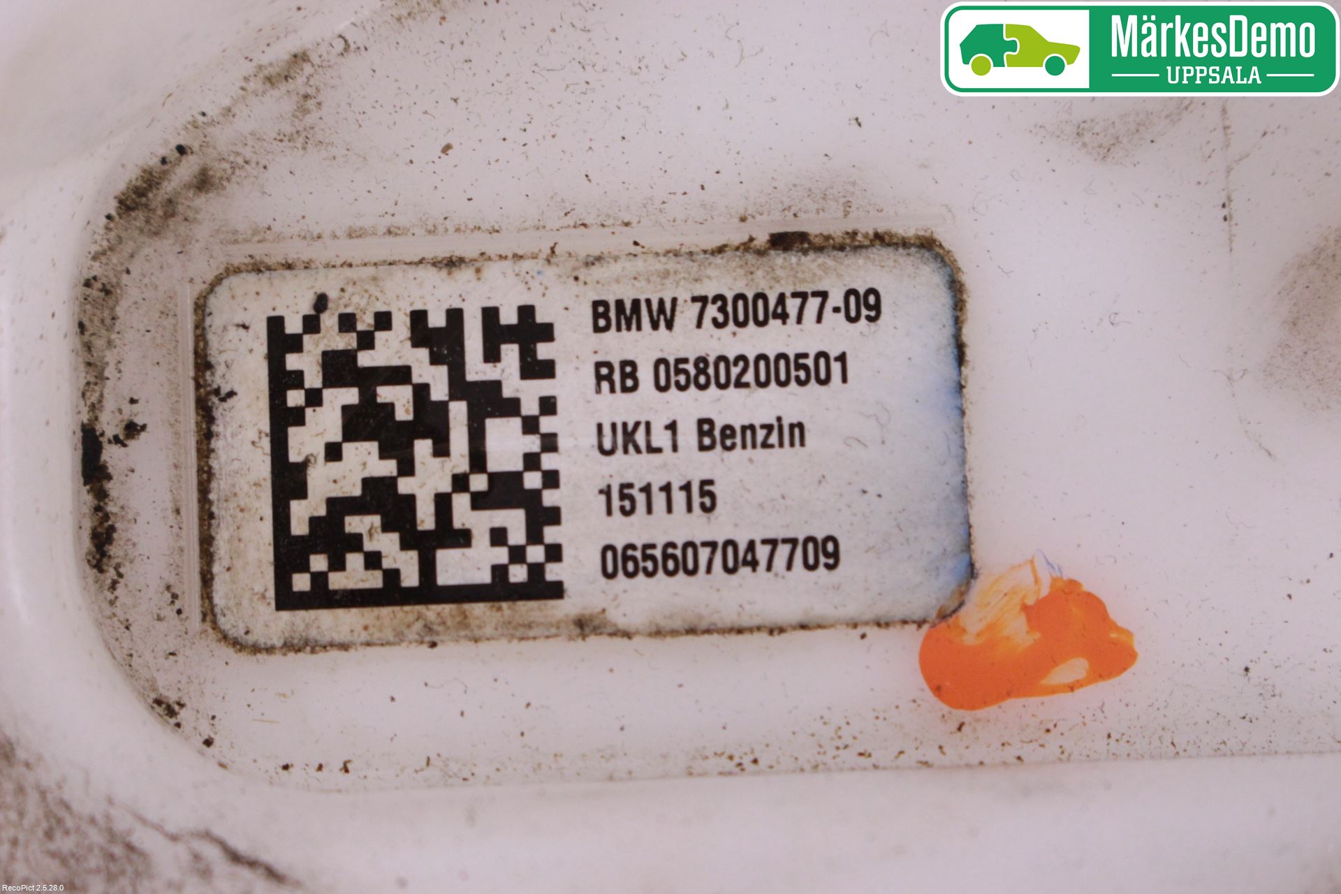 Mini ONE/COOPER 3DR F56 14-24 Drivstoffpumpe Innspr-Høytrykk