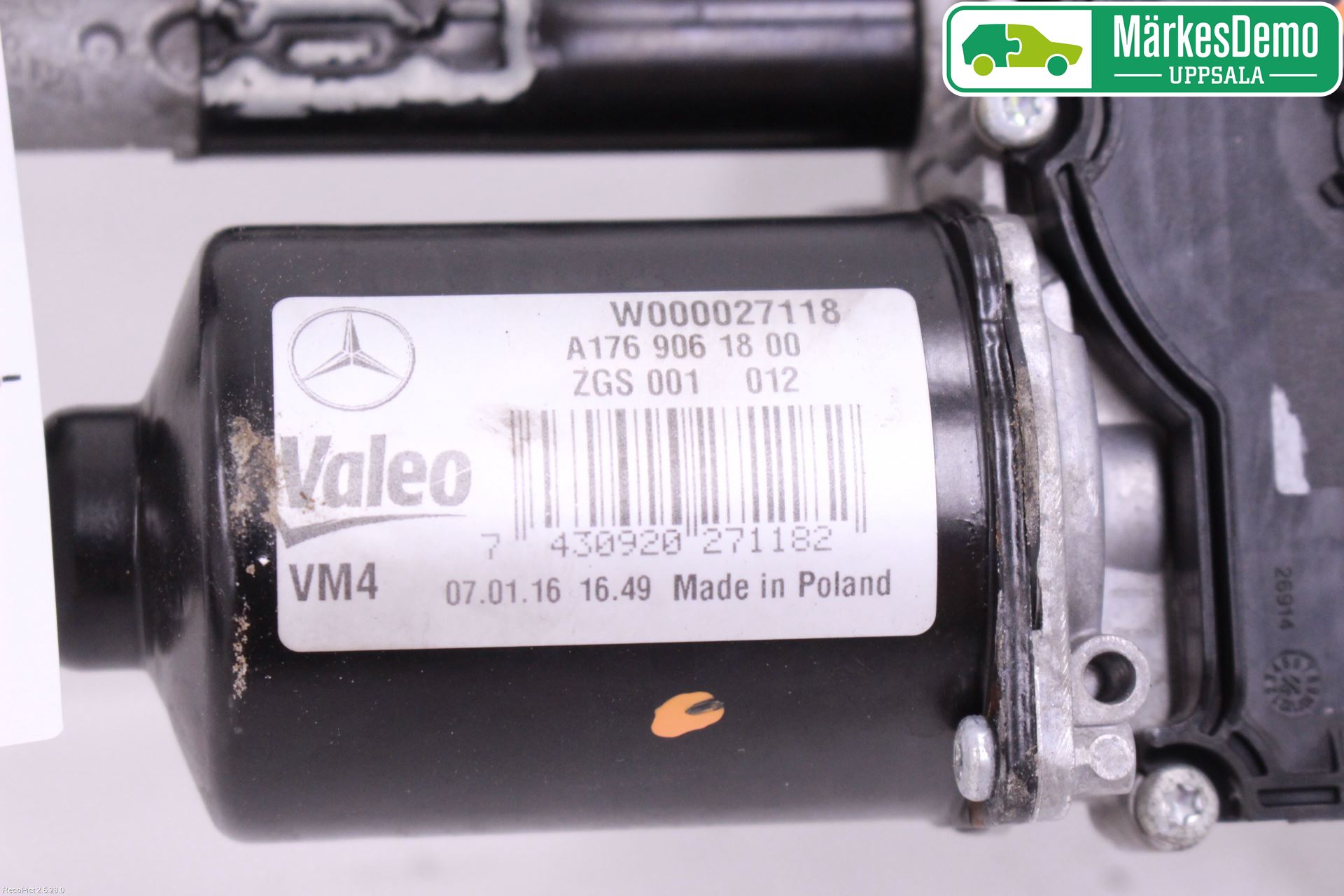 Mercedes-Benz MB CLA-KLASS (C117/X117) 13-19 Viskermotor Frontrute