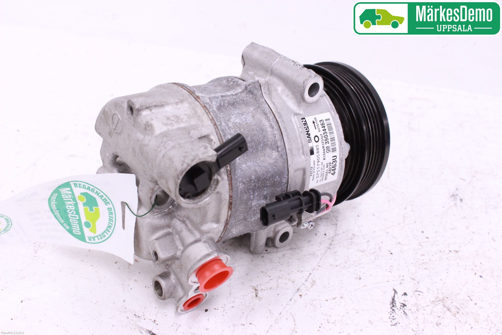 Opel ASTRA K 16-22 Varme Ac Kompressor