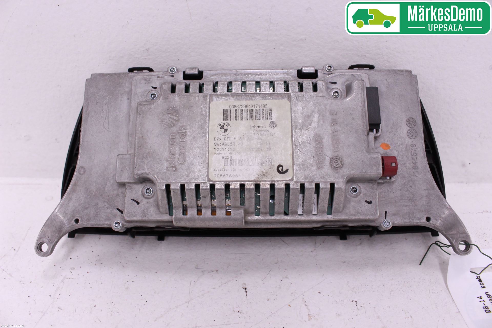 BMW X6 E71/E72   08-14 Instr Skjerm Dvd-Gps-Ac-Tlf