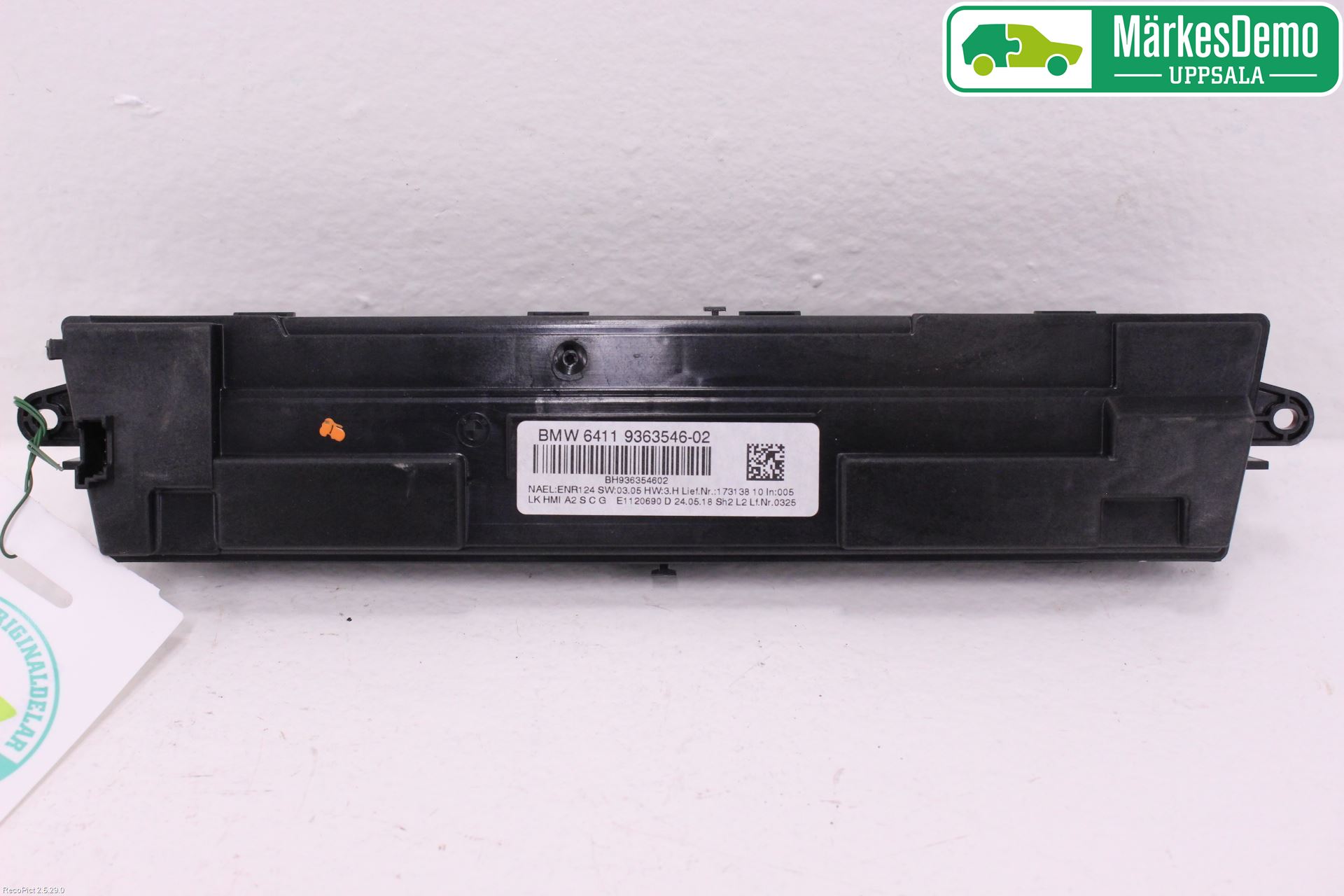 BMW 1 F20/F21 11-19 Varme Ac Betjening-Display