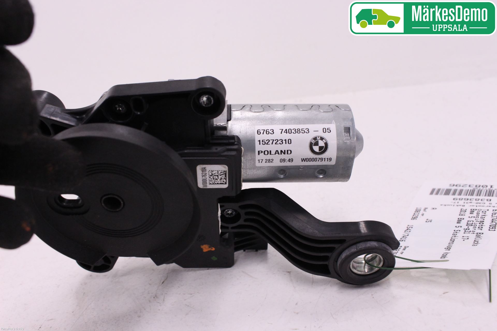 BMW 5 G30/G31/F90 17-23 Viskermotor Bakluke