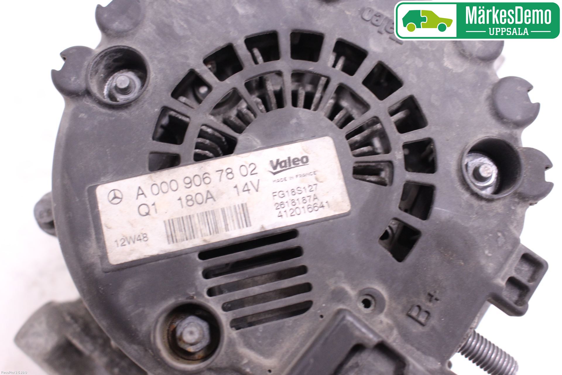 Mercedes-Benz MB E-KLASS (W212) 09-16 Dynamo