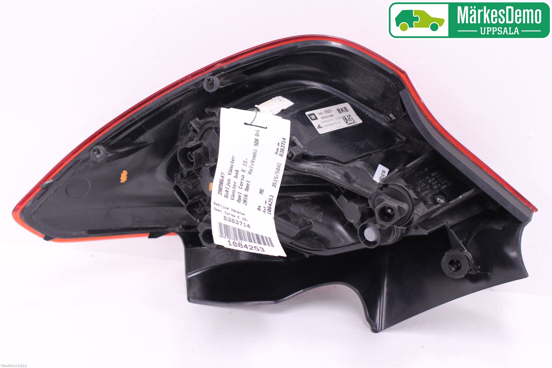 Opel CORSA E 15-19 Baklykt Venstre