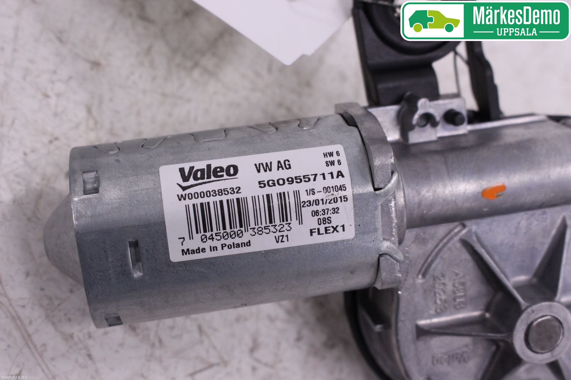 Volkswagen VW GOLF / E-GOLF VII 13-20 Viskermotor Bakluke