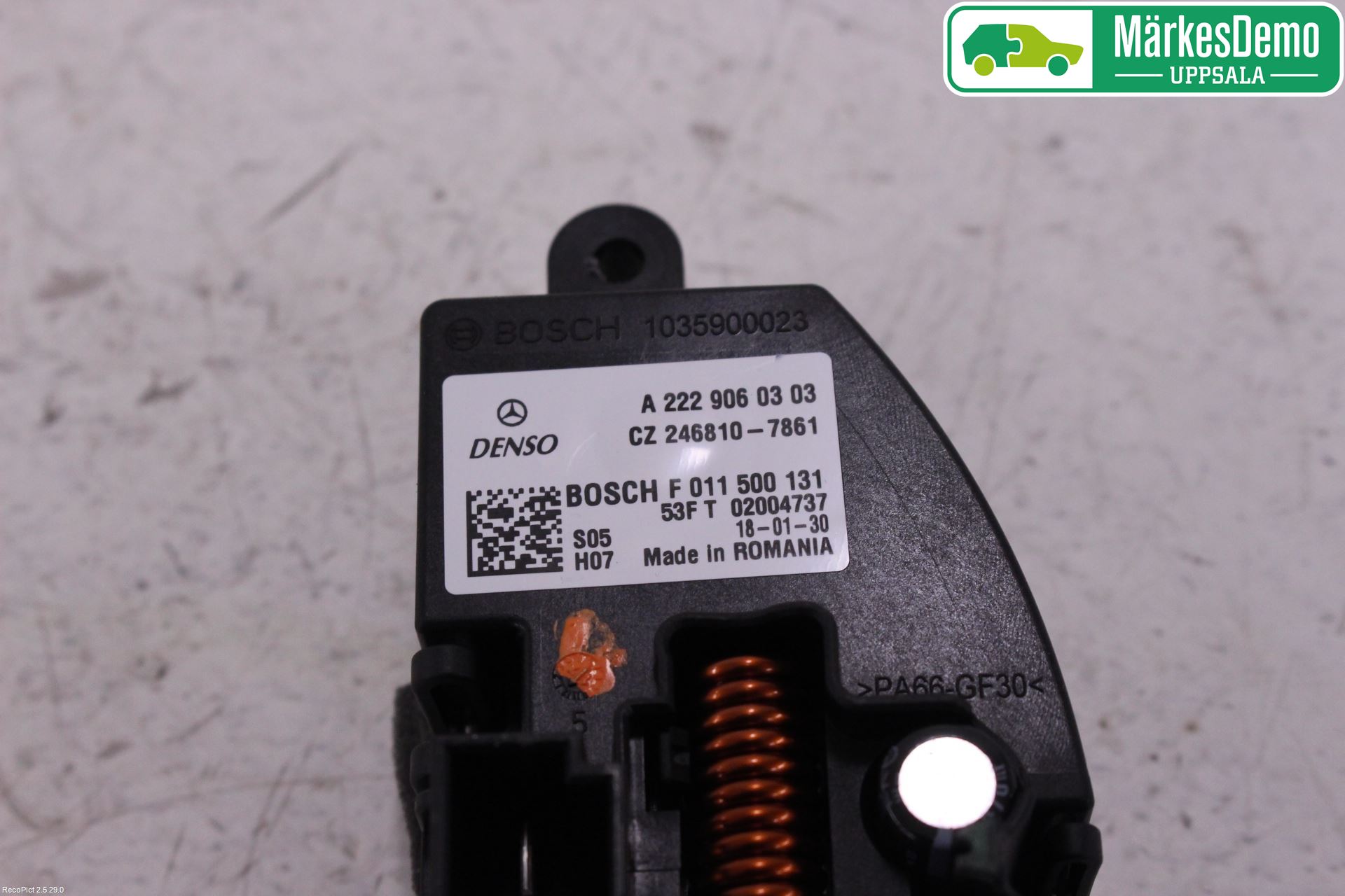 Mercedes-Benz MB GLA-KLASS (X156) 13-20 Varmeapparat Viftemotstand