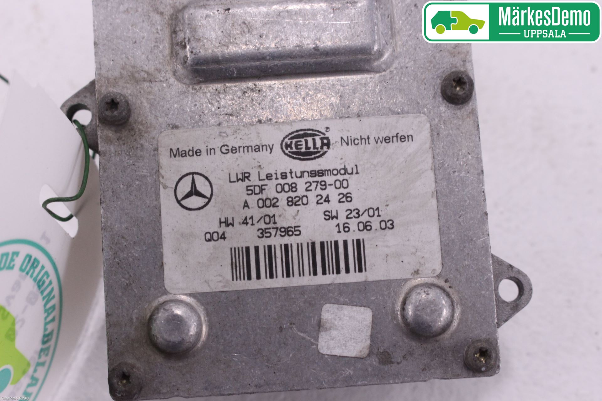 Mercedes-Benz MB E-KLASS (W211) 02-09 Styreenhet Xenon