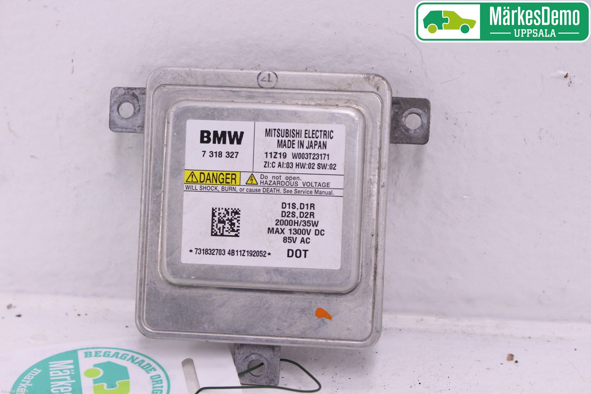 BMW 1 F20/F21 11-19 Styreenhet Xenon