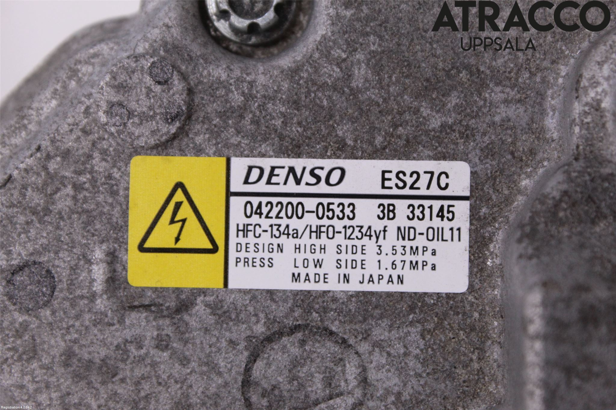 Toyota RAV4 13-18 Varme Ac Kompressor