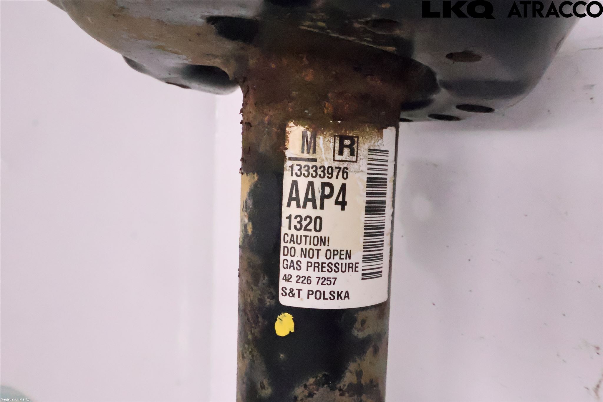 Opel ASTRA J 10-15 Fjærbein Foran Høyre