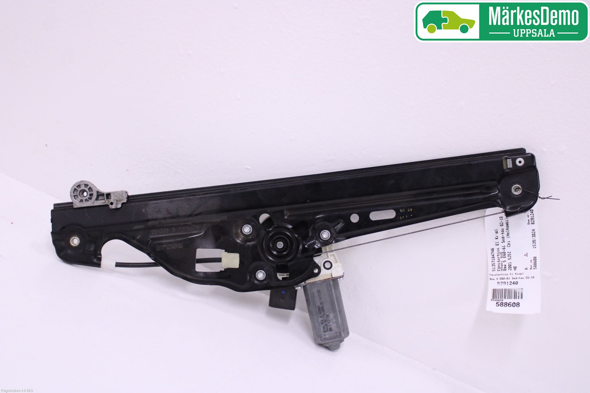 BMW 5 E60/61 Sed/Tou 02-10 Vindusheis El Komp