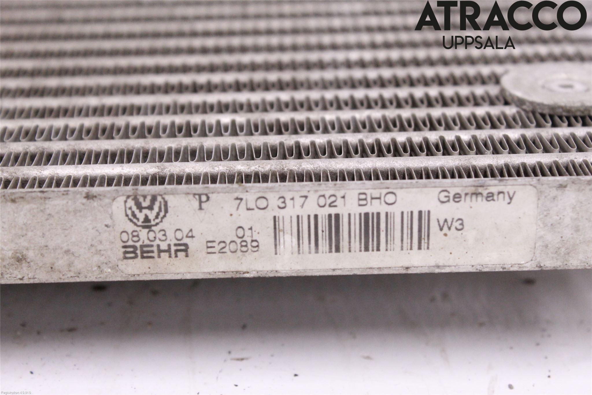 Porsche CAYENNE 03- Radiator Oljekjøler Automatgea