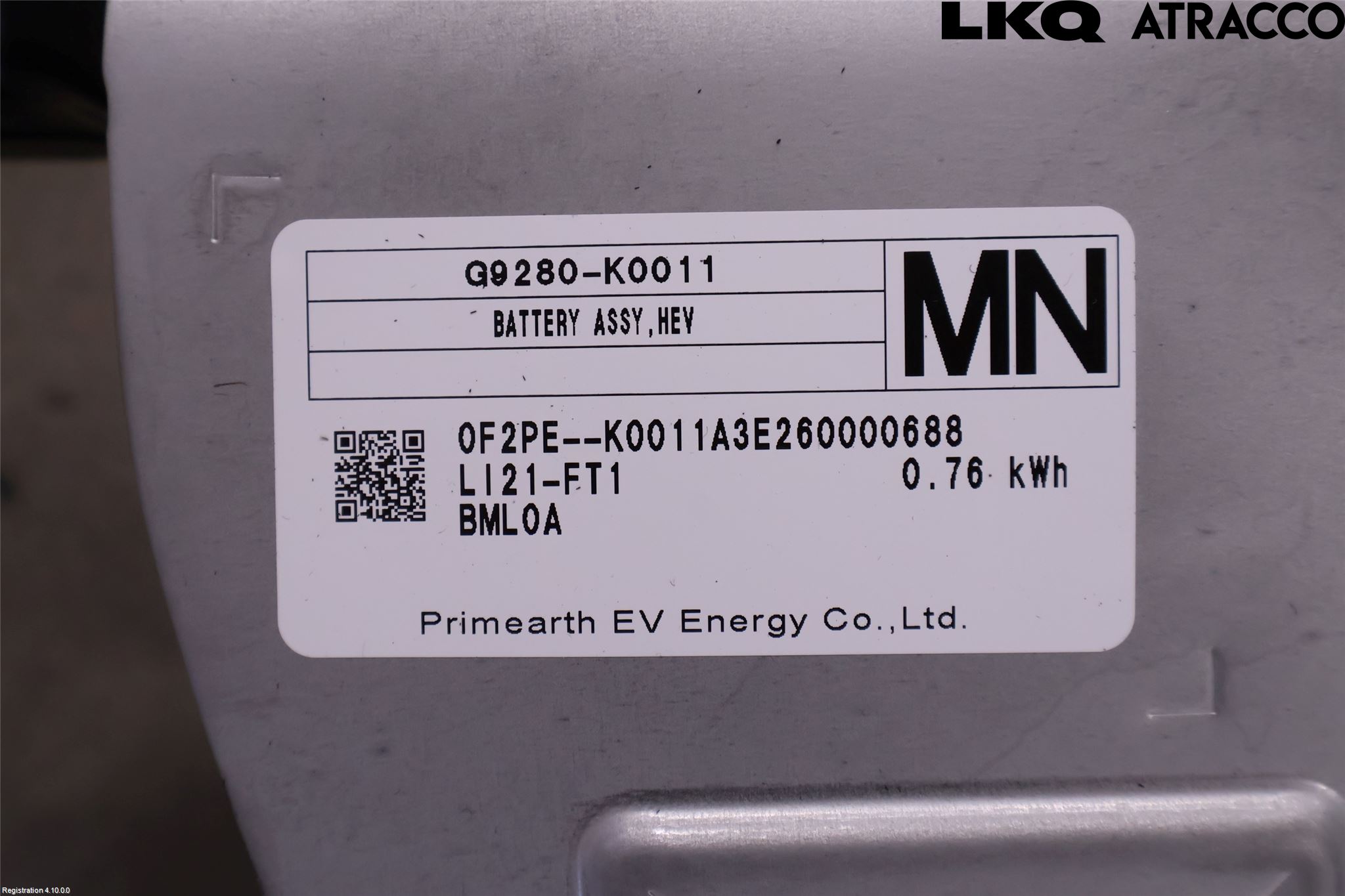 Toyota YARIS CROSS XP21 21- Hybrid Batteri