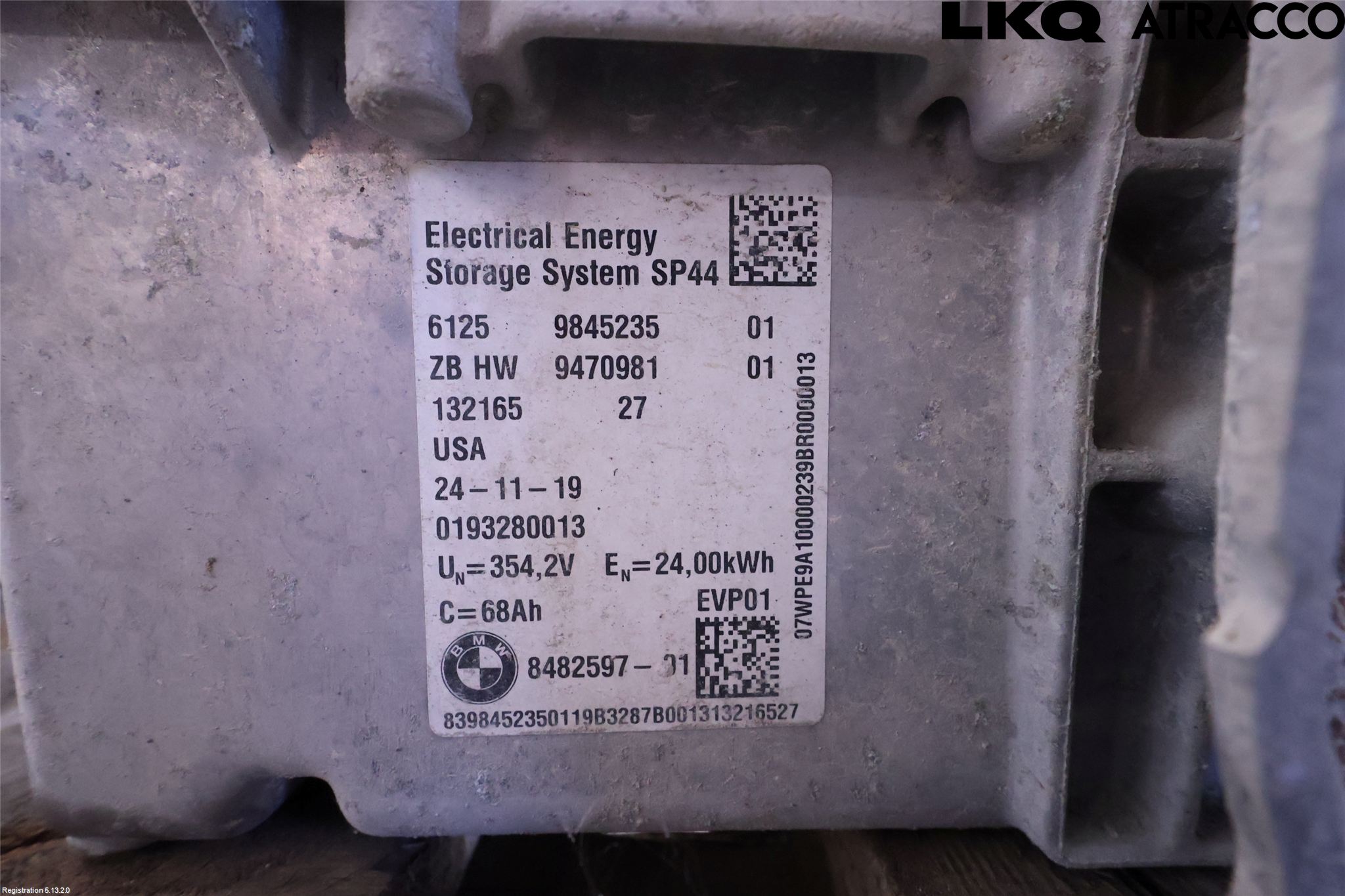 BMW X5 G05 18- Hybrid Batteri