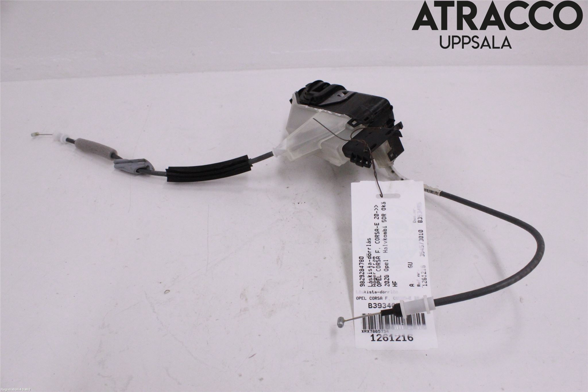 Opel CORSA F, CORSA-E 20- Dørlås - Låsekasse