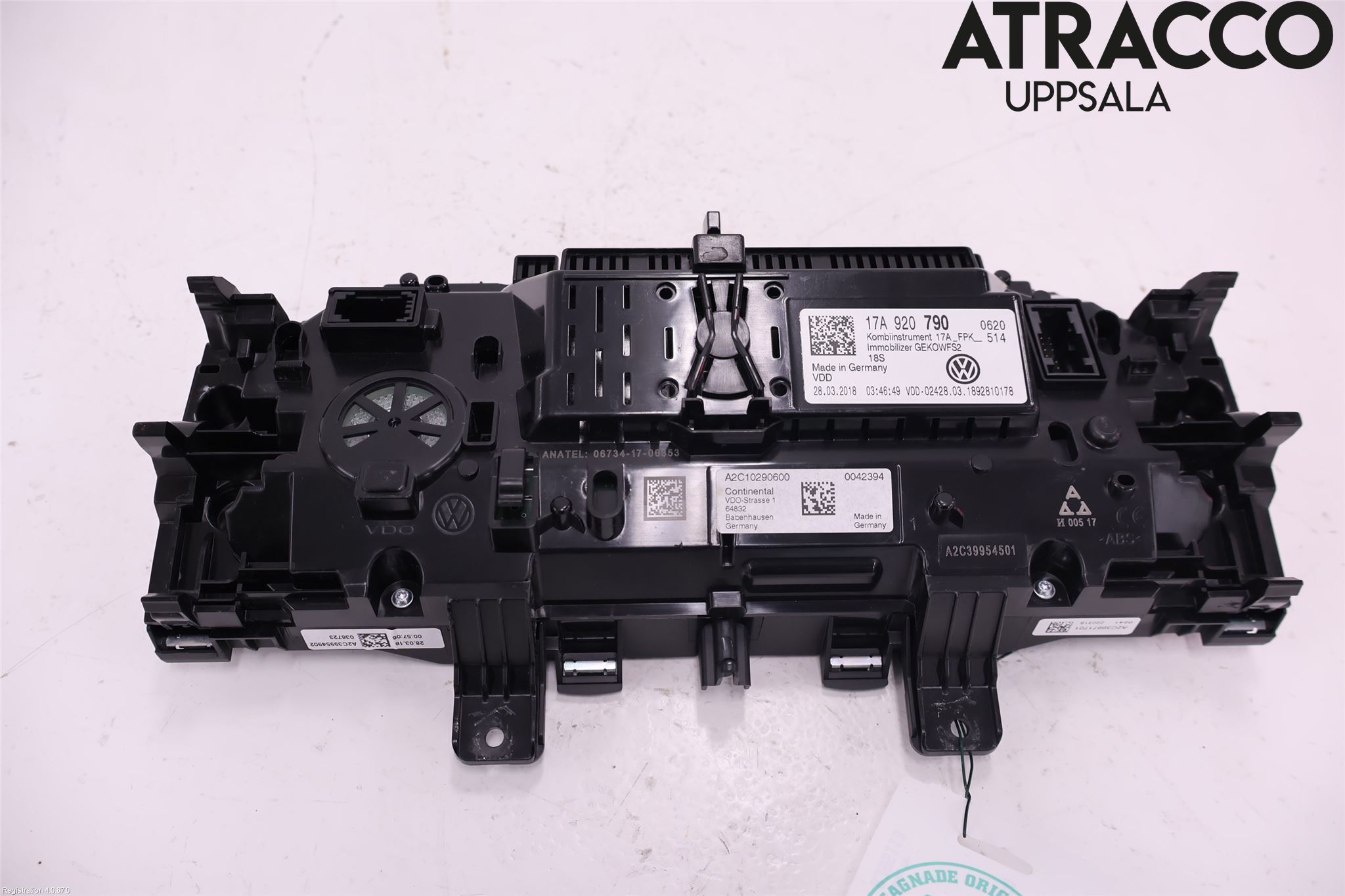 Volkswagen VW T-ROC 18- Instr Speedometer