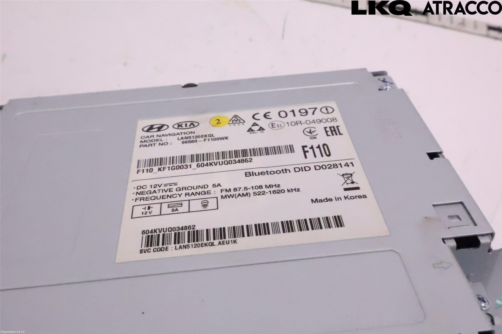Kia SPORTAGE (QL) 16-21 Gps Navigator