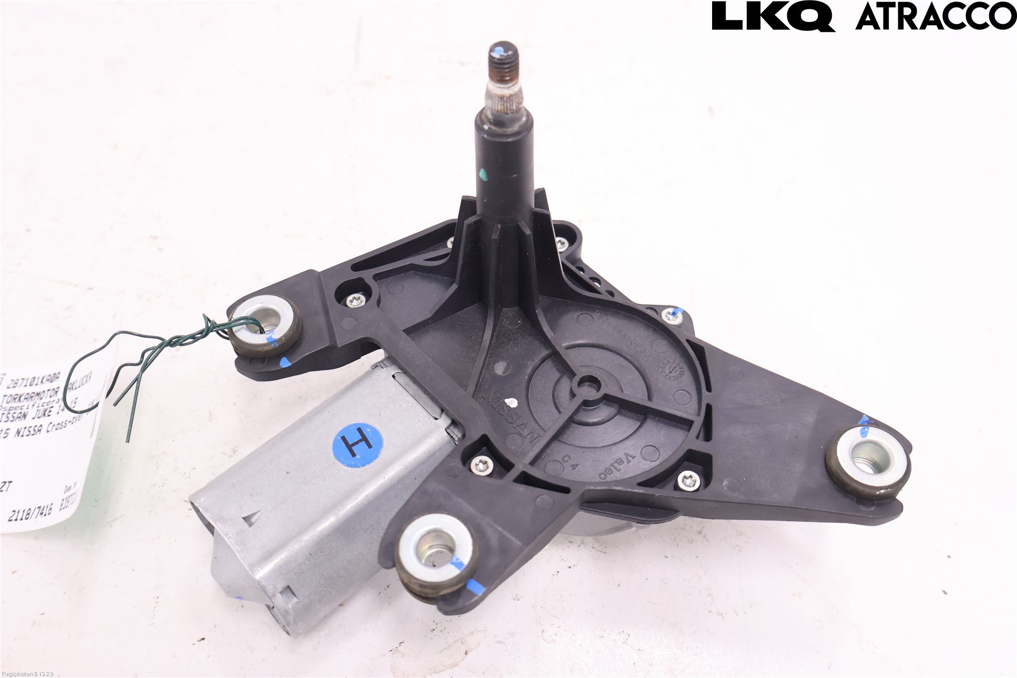 Nissan JUKE 14-19 Viskermotor Bakluke