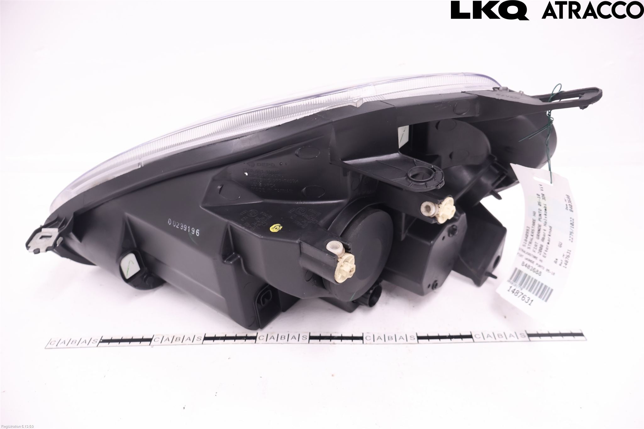 Fiat GRANDE PUNTO 05-10 Frontlykt Høyre
