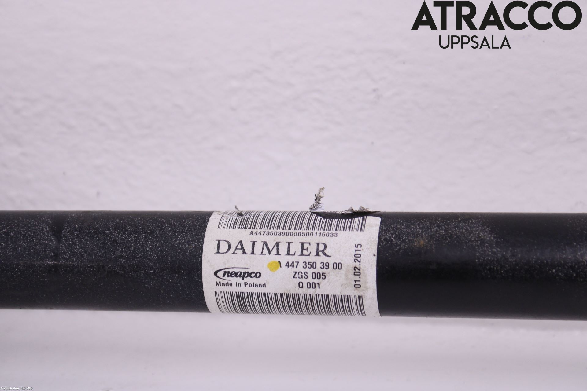 Mercedes-Benz MB VITO/V-KLASS (W640,W447,W448) 14- Drivaksel Bak Kompl Venstre