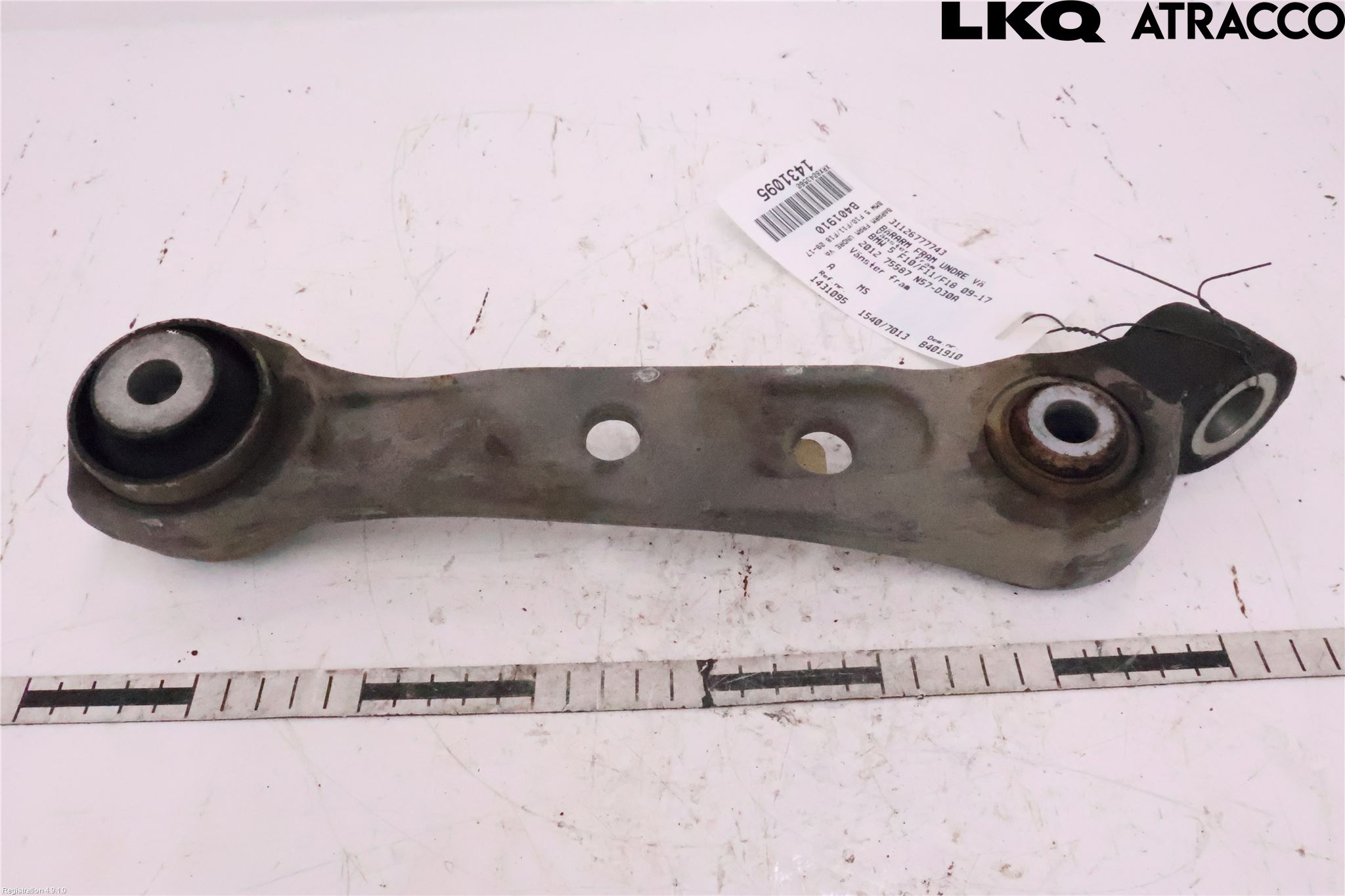 BMW 5 F10/F11/F18 09-17 Bærearm Foran Venstre Nedre
