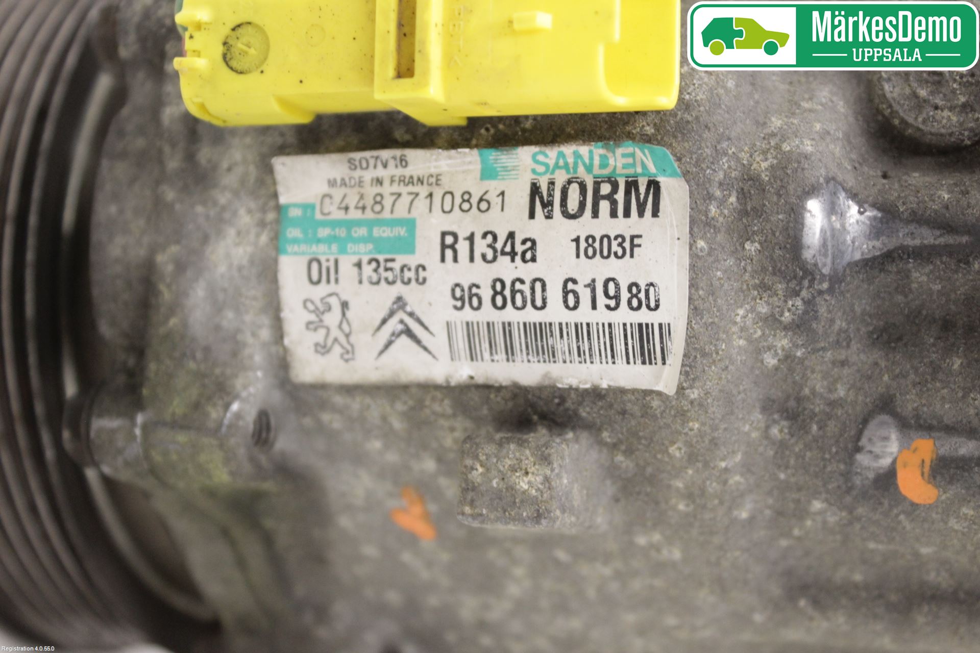 Citroen JUMPY 07-16 Varme Ac Kompressor