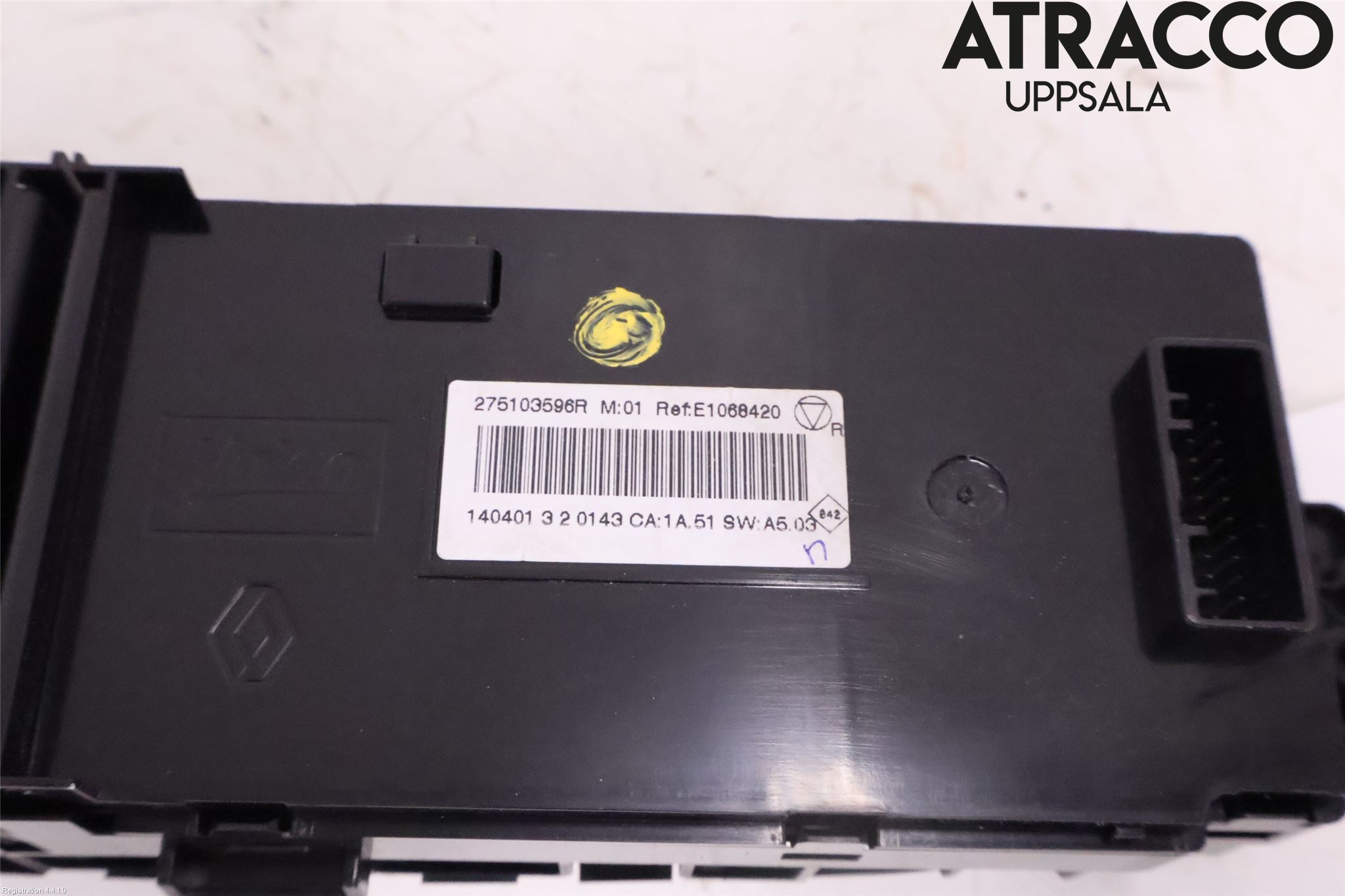 Renault MEGANE III 09-15 Varme Ac Betjening-Display