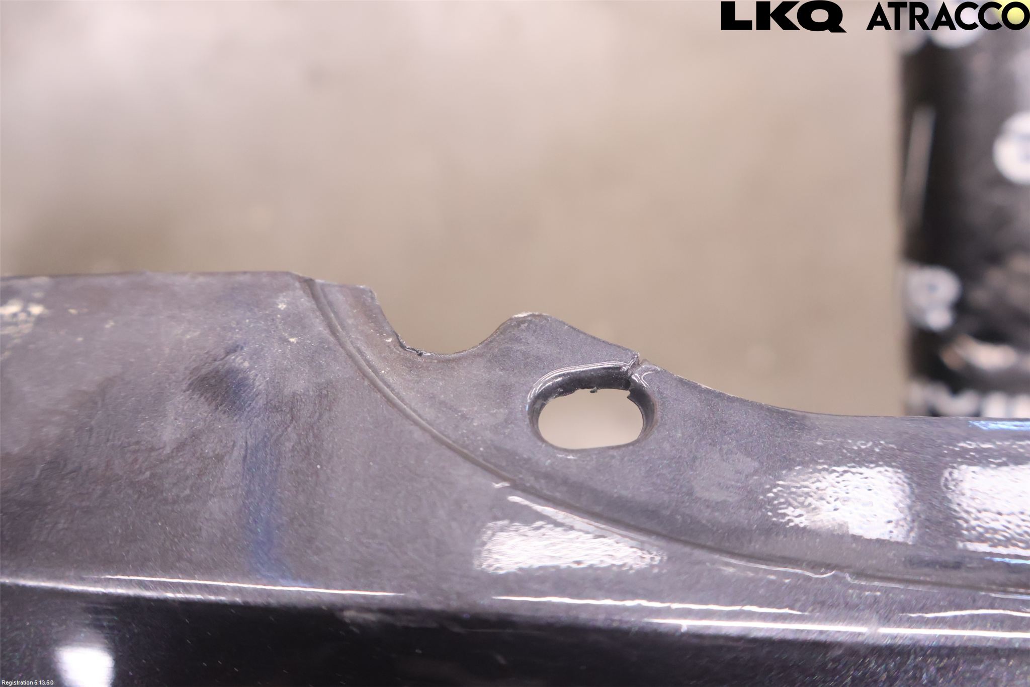 BMW 5 F10/F11/F18 09-17 Støtfanger Bak Overtrekk