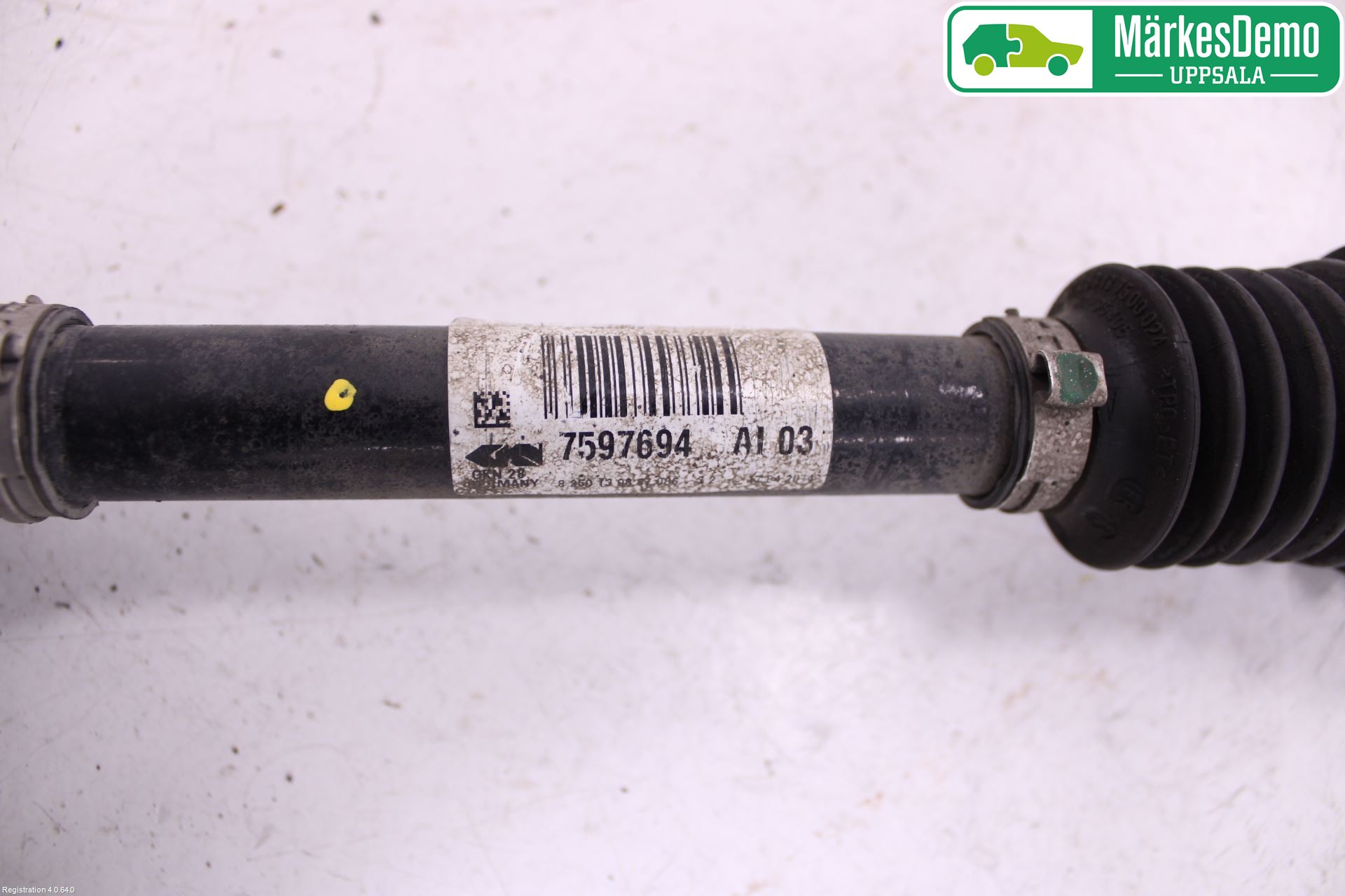 BMW 4 F32/F33/F82/F83 13-20 Drivaksel Foran Kompl Høyre
