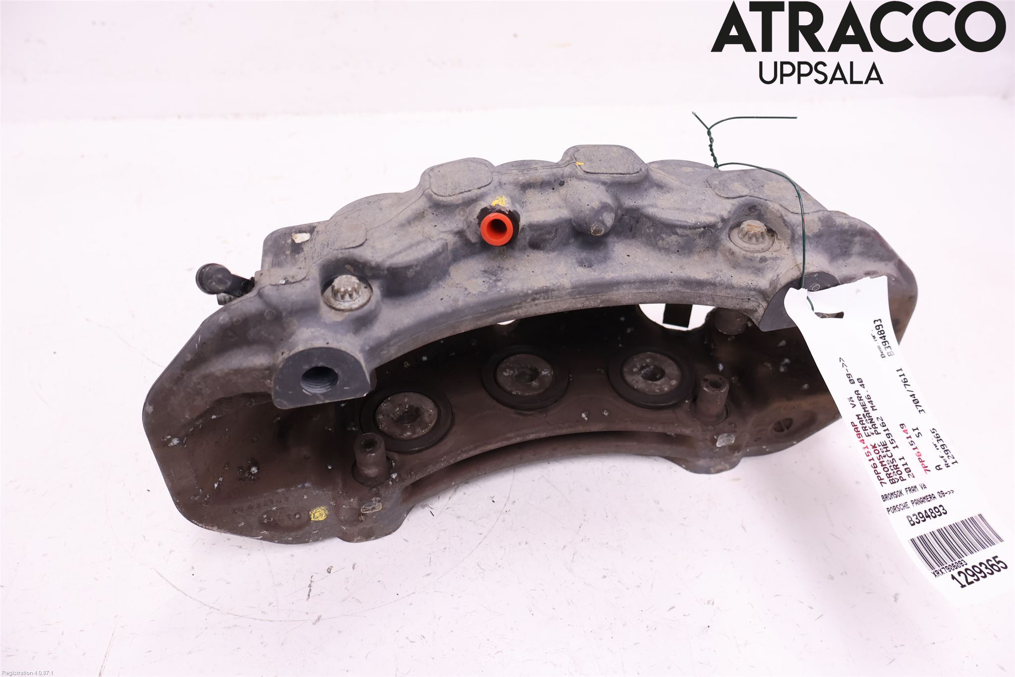 Porsche PANAMERA 09- Bremsecaliper Foran Venstre