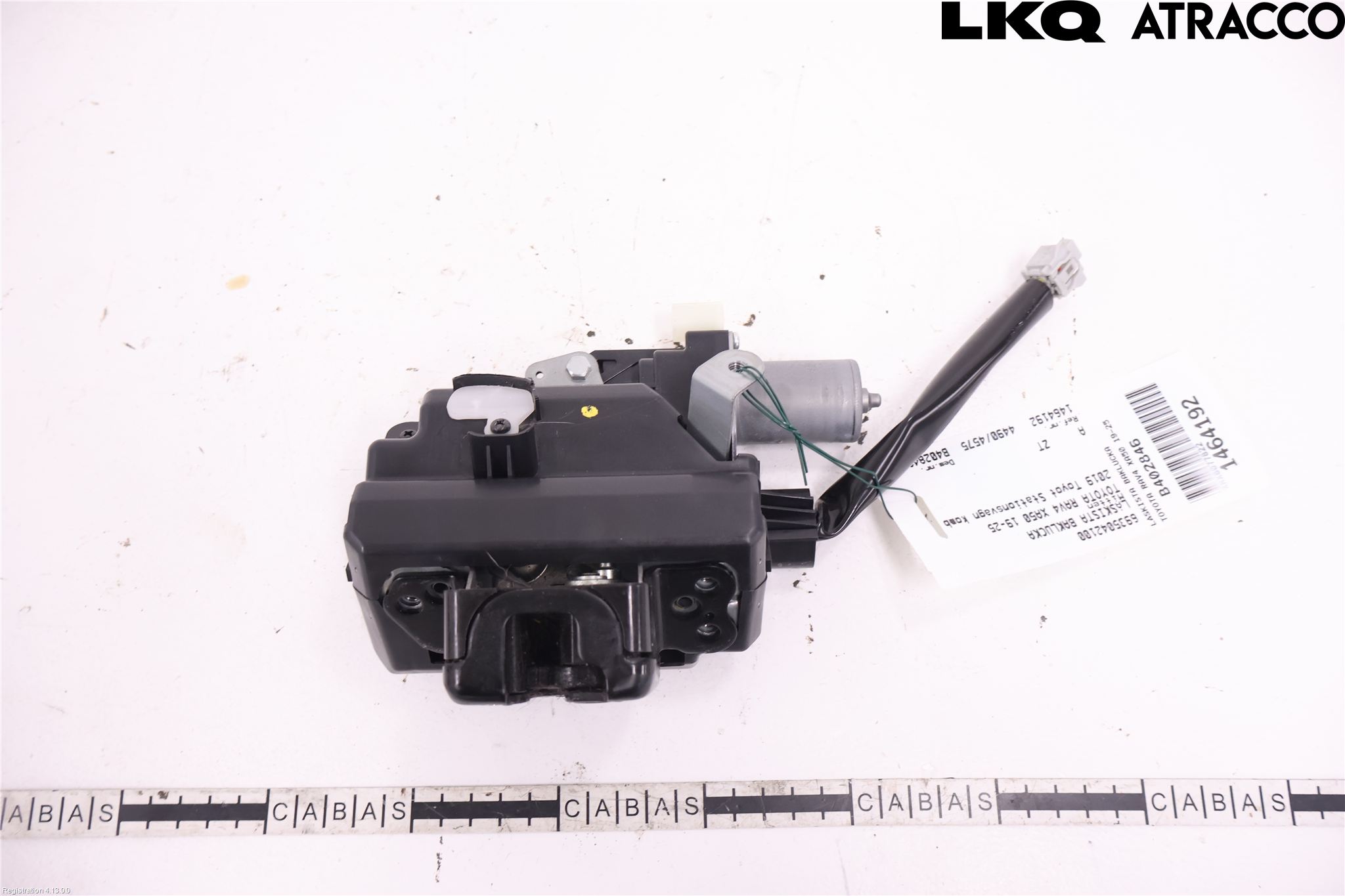 Toyota RAV4 19- Bakluke-Lokk Låsekasse