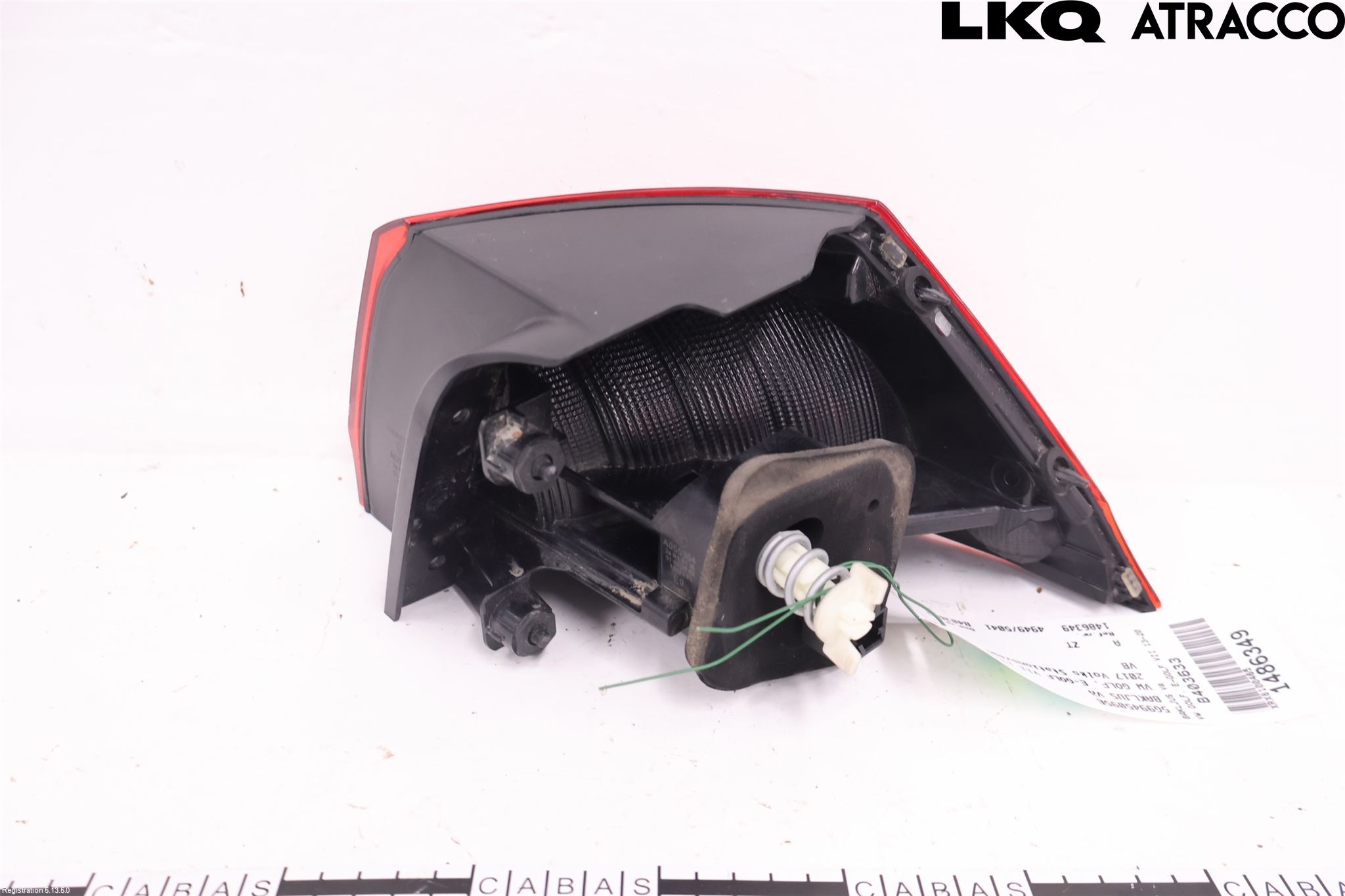 Volkswagen VW GOLF / E-GOLF VII 13-20 Baklykt Venstre