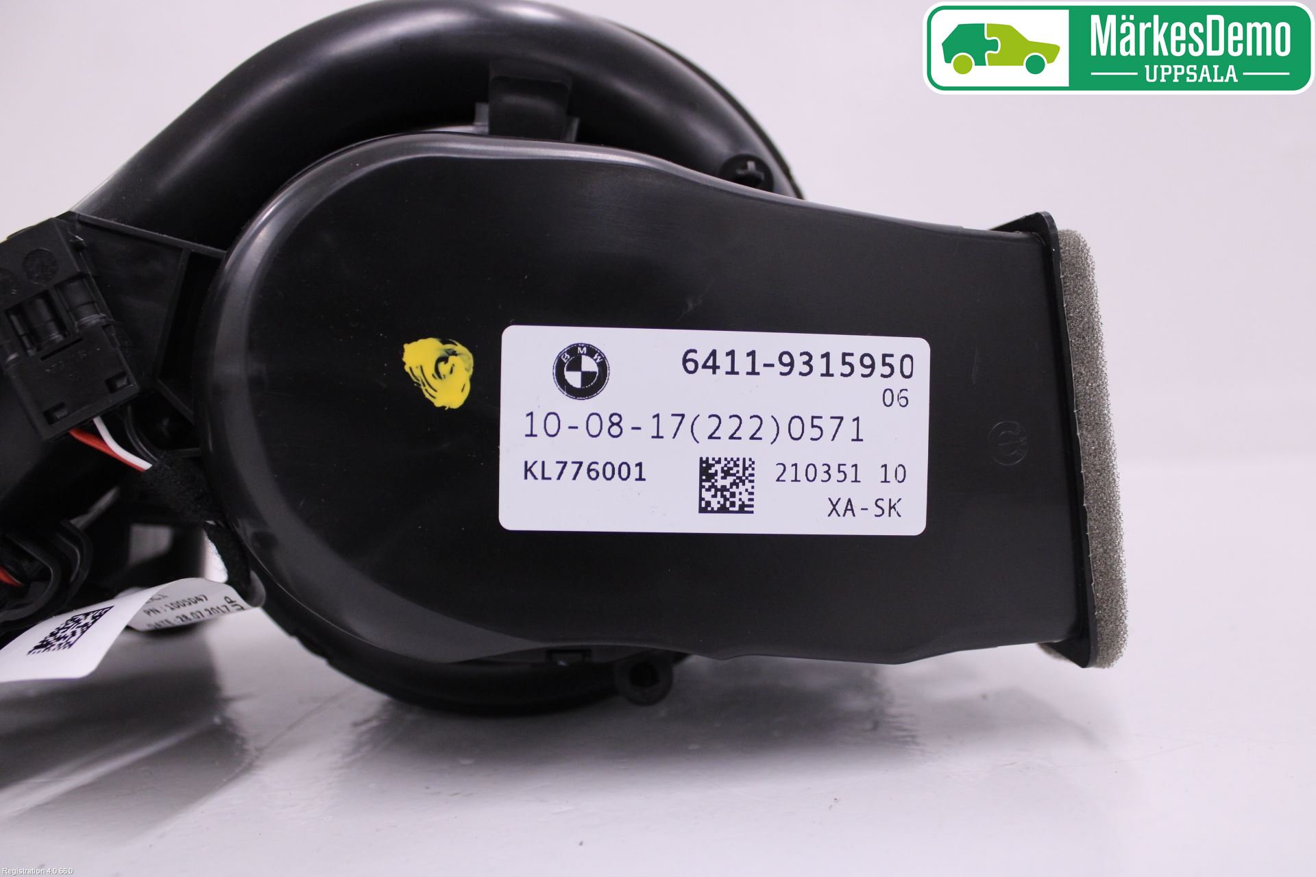 BMW 5 G30/G31/F90 17-23 Varmeapparat Viftemotor