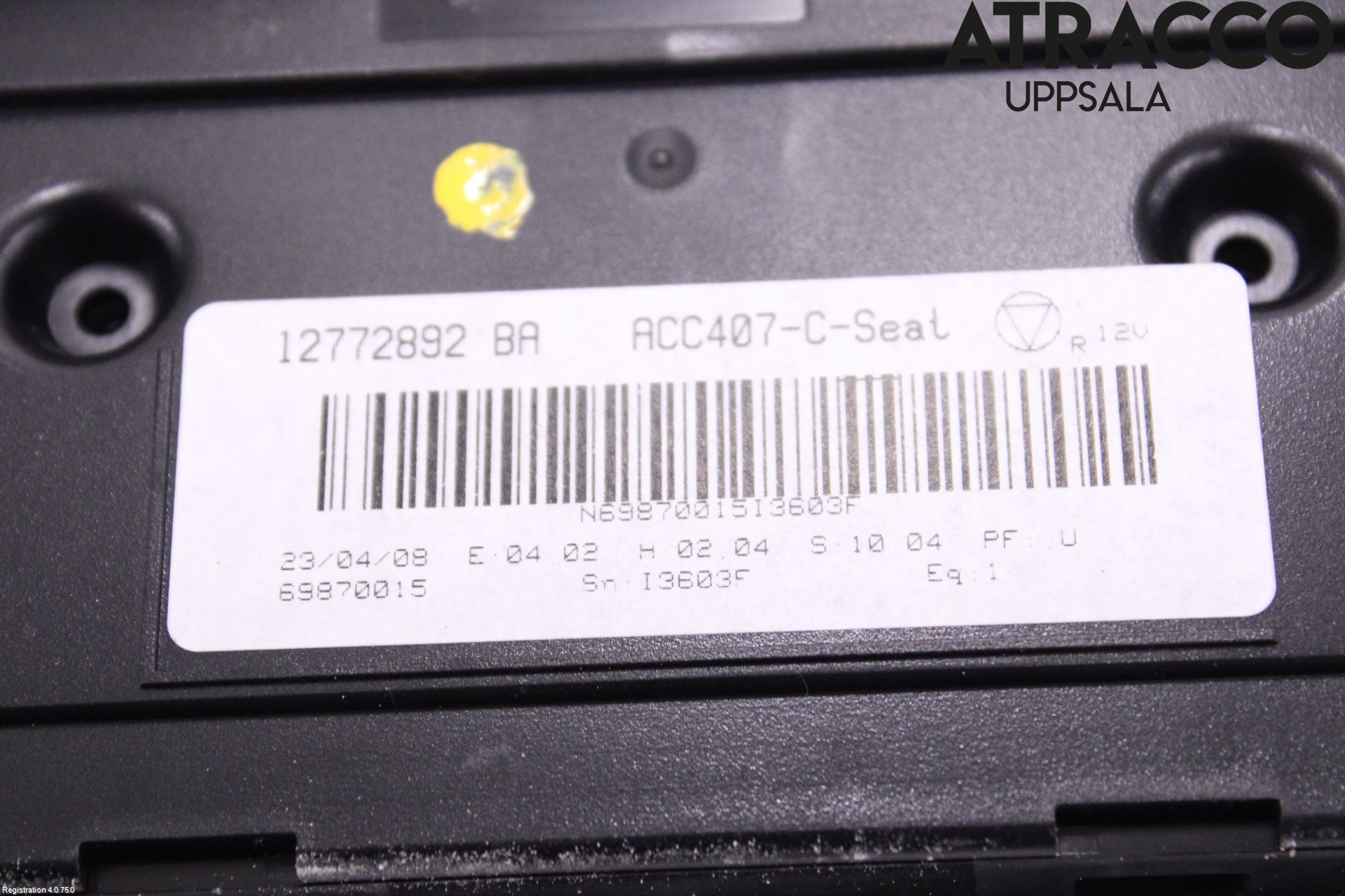 Saab 9-3 VER2/VER3 08-15 Varme Ac Betjening-Display