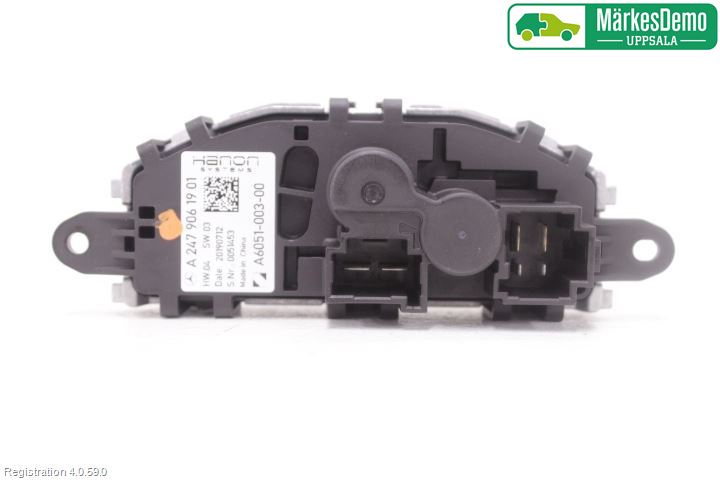 Mercedes-Benz MB CLA-KLASS (C118/X118) 19- Varmeapparat Viftemotstand