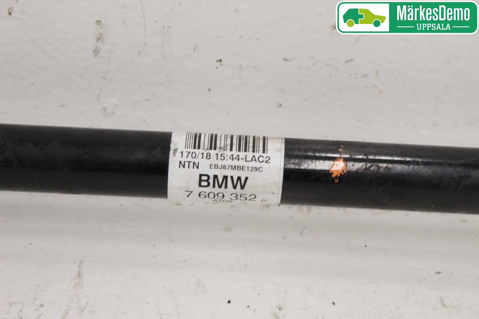 BMW 1 F20/F21 11-19 Drivaksel Bak Kompl Høyre