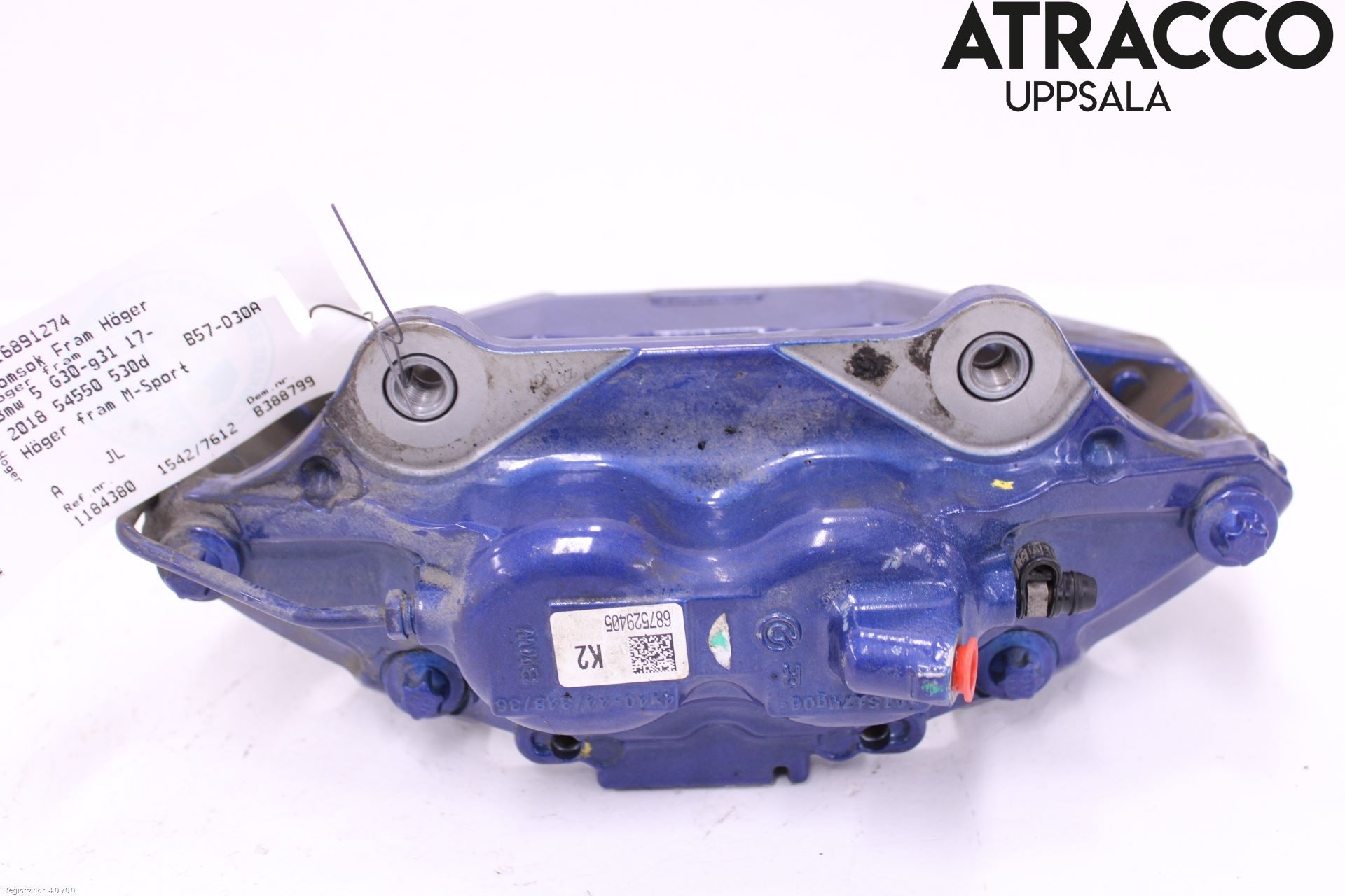 BMW 5 G30/G31/F90 17-23 Bremsecaliper Foran Høyre