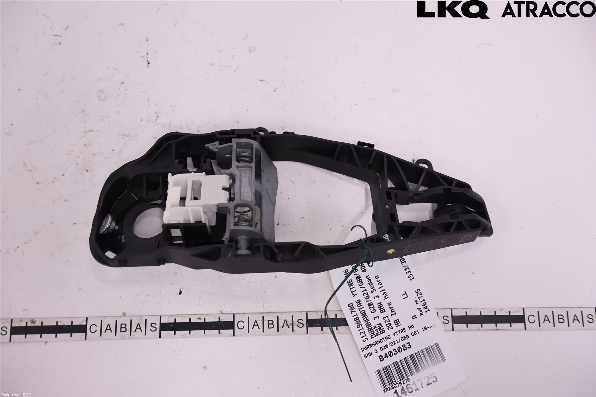 BMW 3 G20/G21/G80/G81 19- Dørhandtak Ytre Høyre