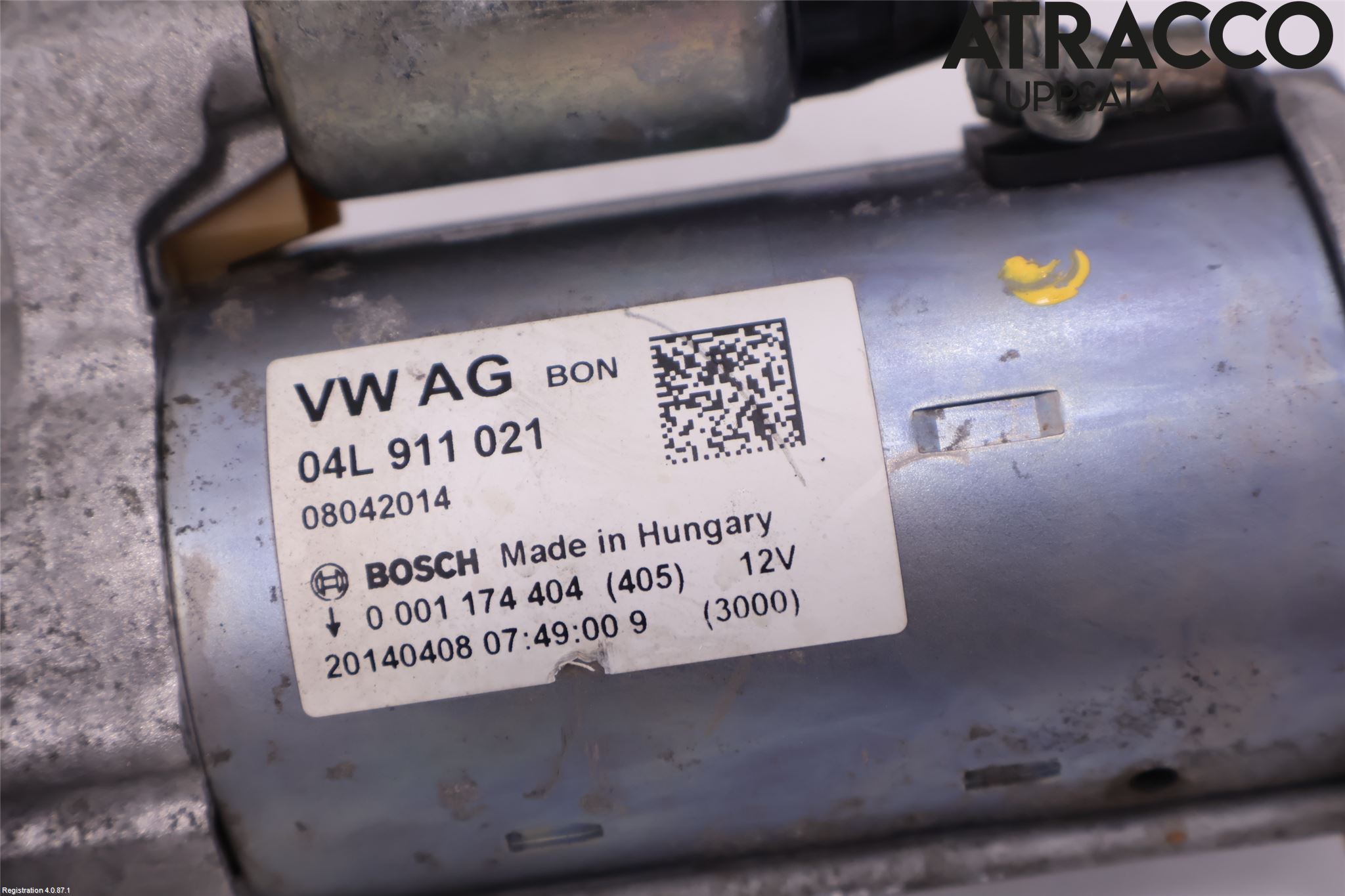 Audi A6/S6 4G 11-18 Startmotor Diesel