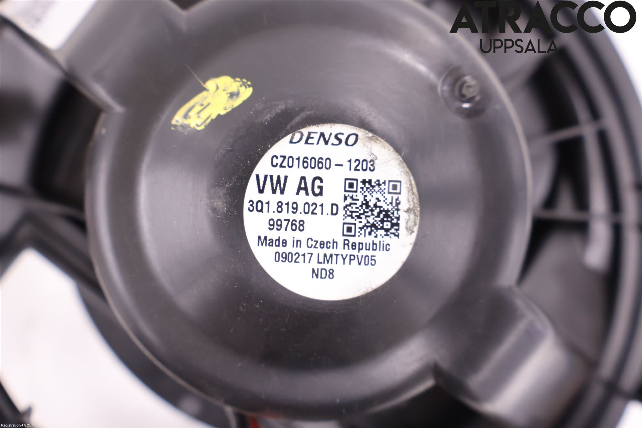 Volkswagen VW PASSAT 15-19 Varmeapparat Viftemotor