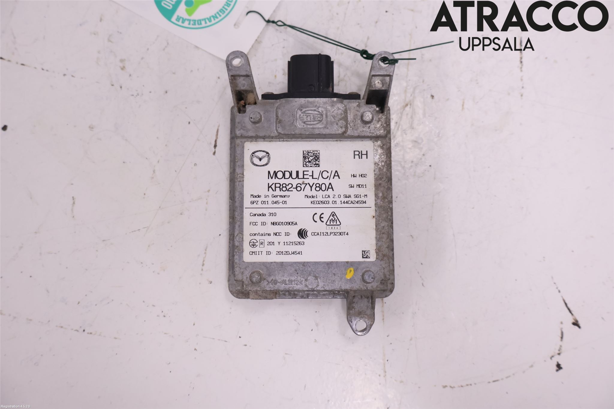 Mazda CX-5 12-17 Sensor Kollisjonsbeskyttelse