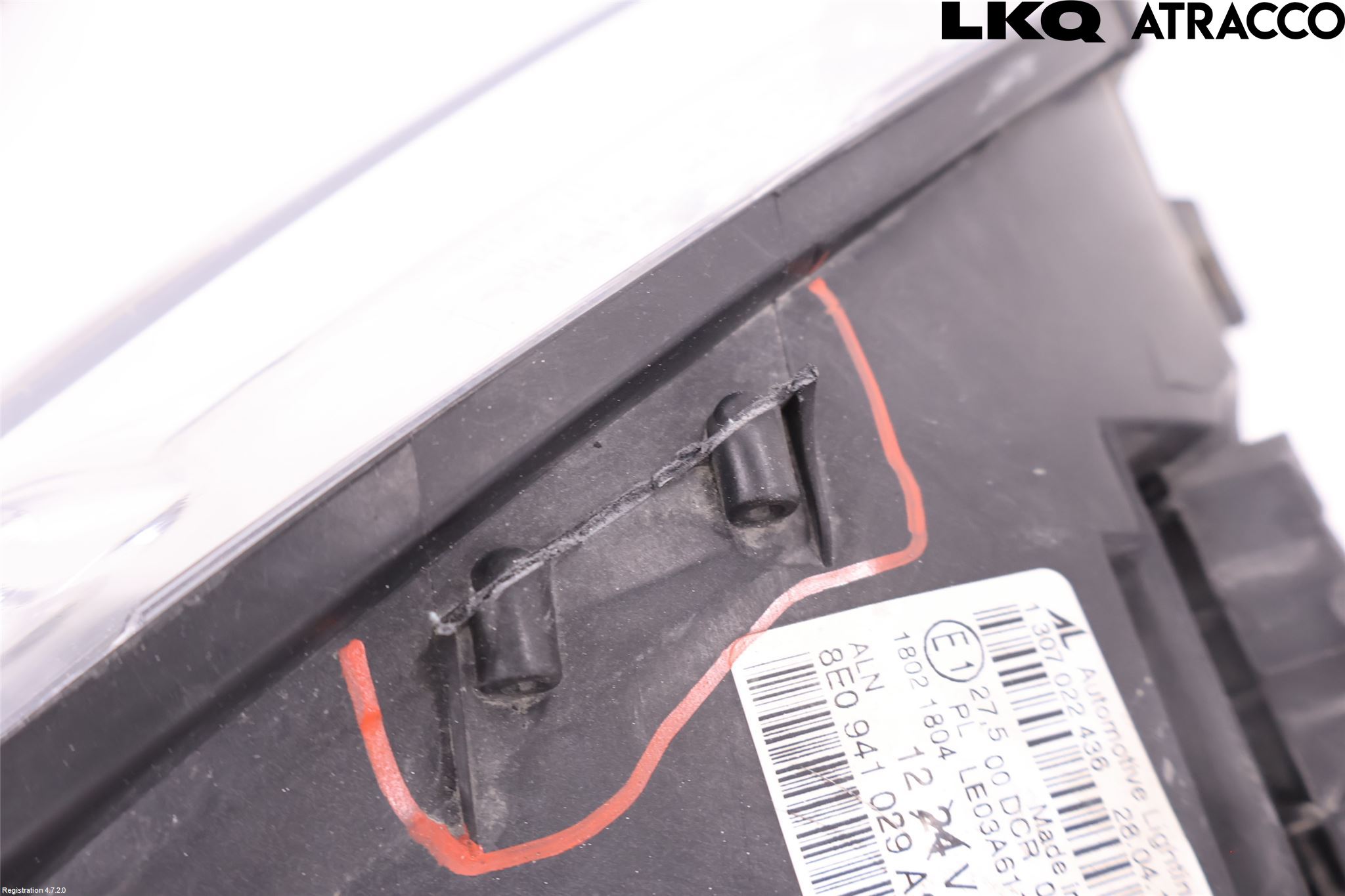 Audi A4/S4 05-07 Frontlykt Venstre