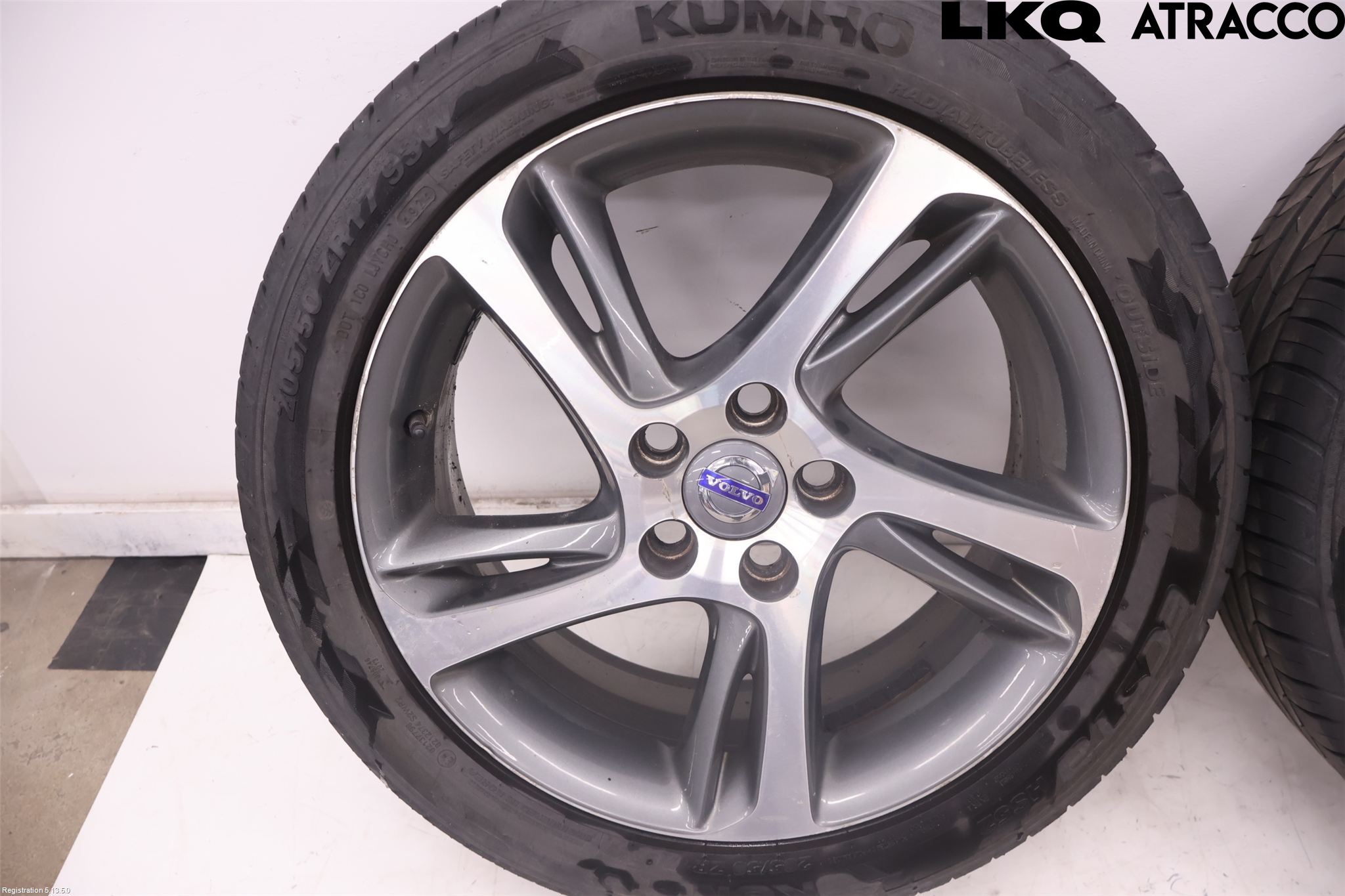 Volvo V50 08-12 Dekk Sommer På Alu Felg 4Stk