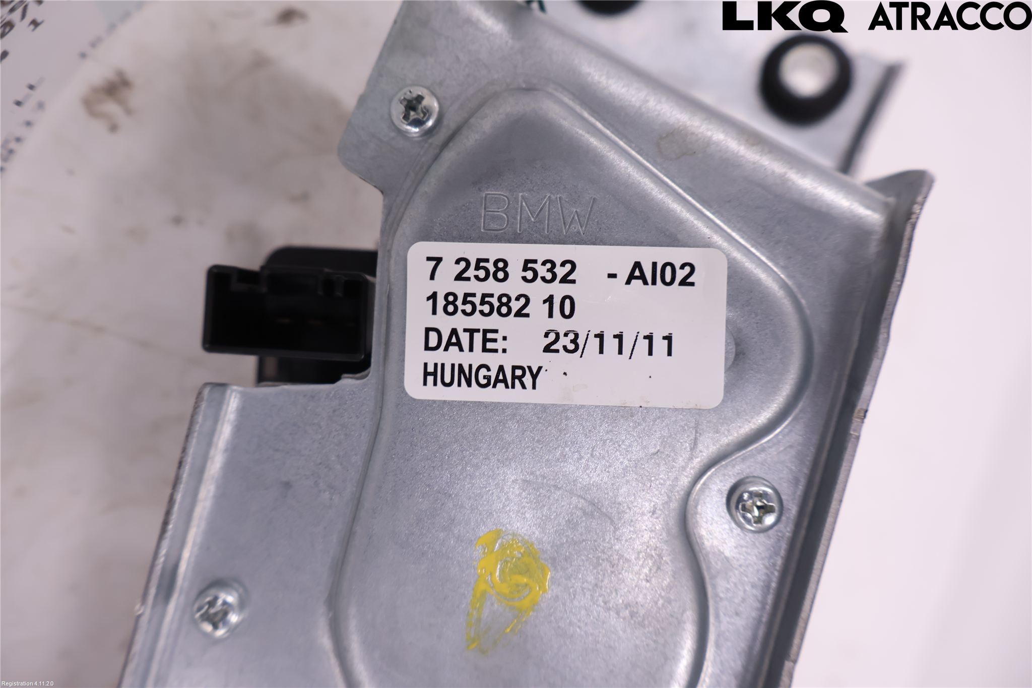 BMW 1 F20/F21 11-19 Viskermotor Bakluke