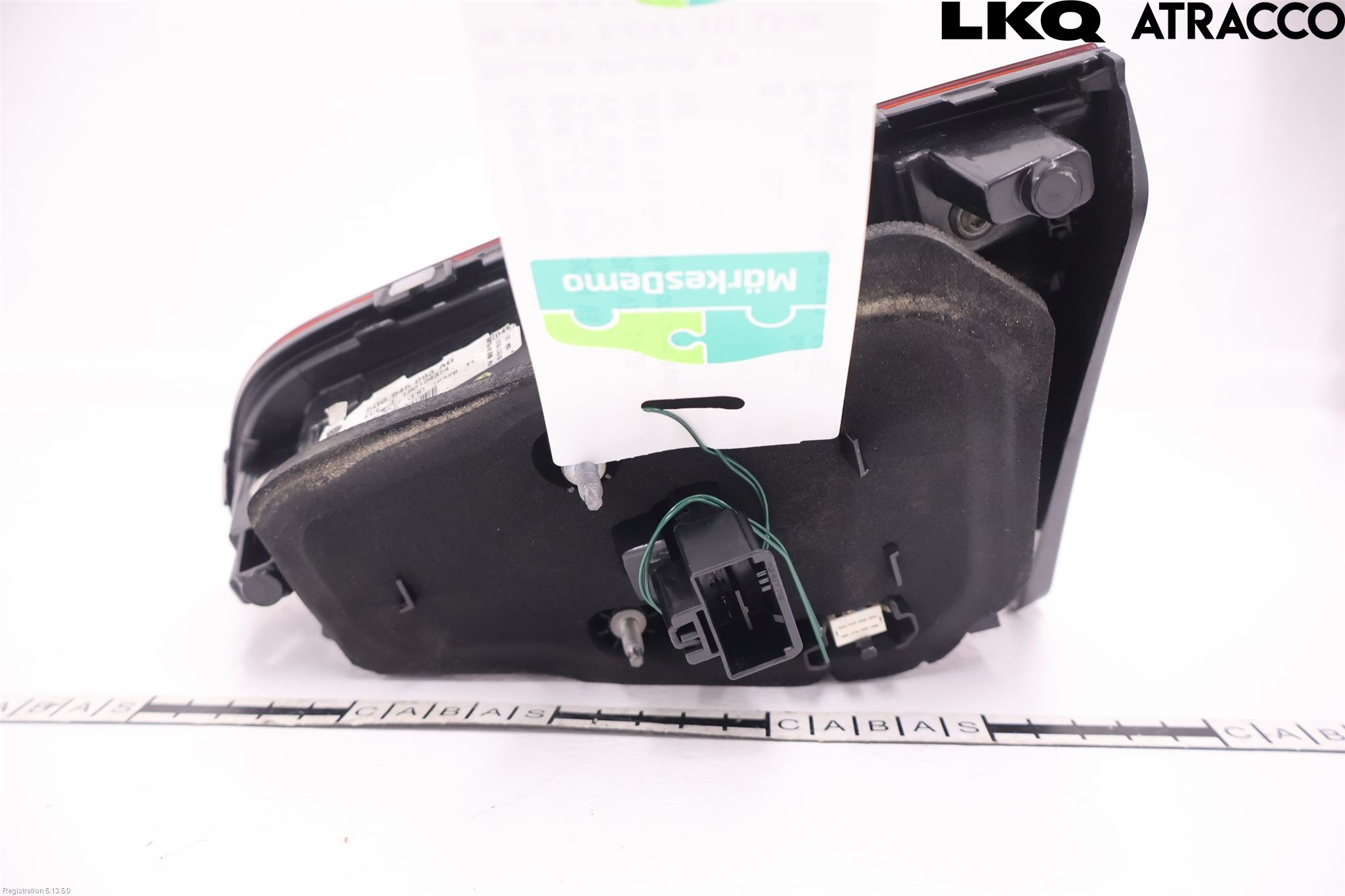 Volkswagen VW GOLF / E-GOLF VII 13-20 Baklykt Venstre  På Luke(Indre