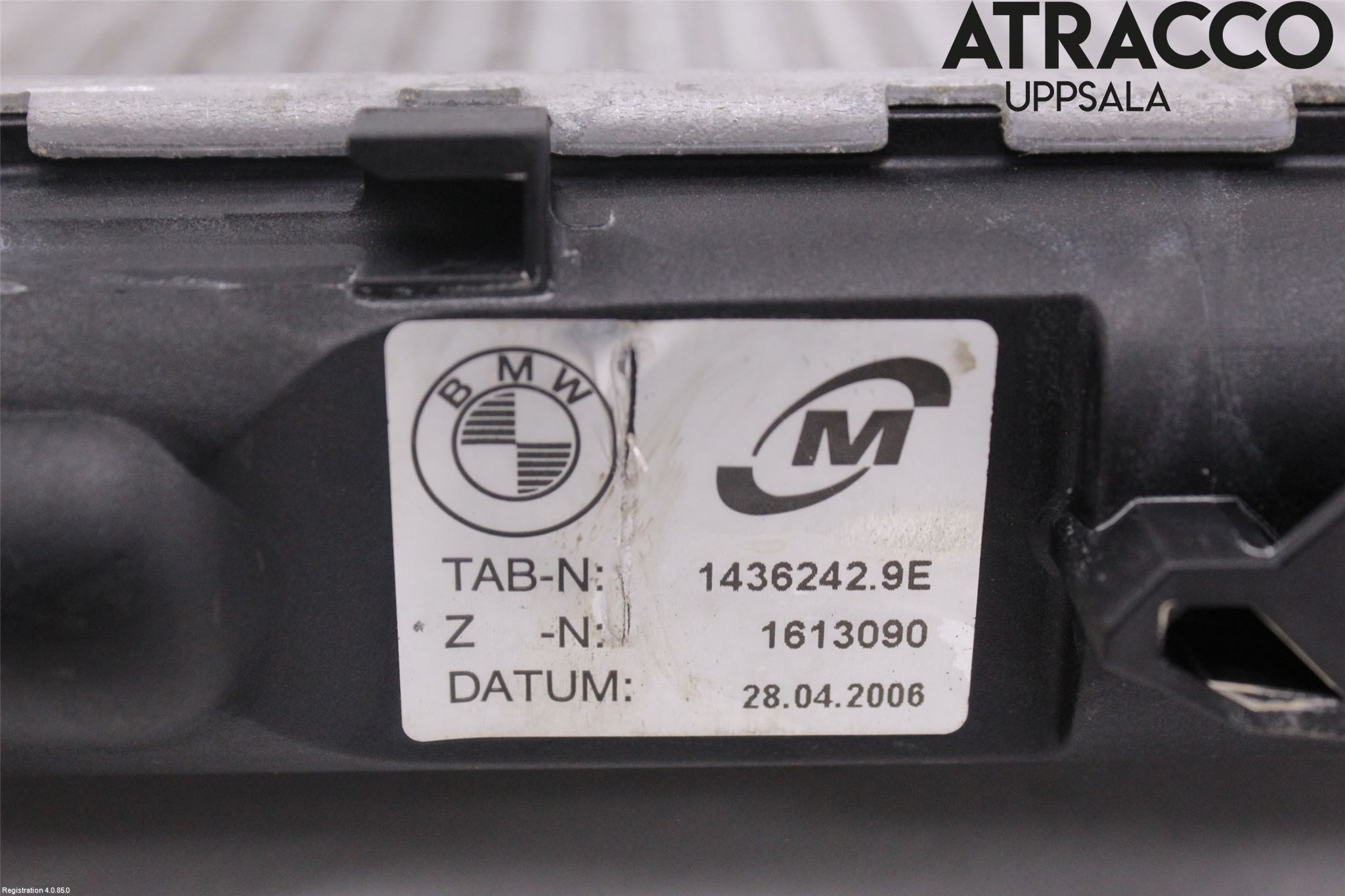 BMW Z4 E86/85Cou/CAB 02-08 Radiator Manuell